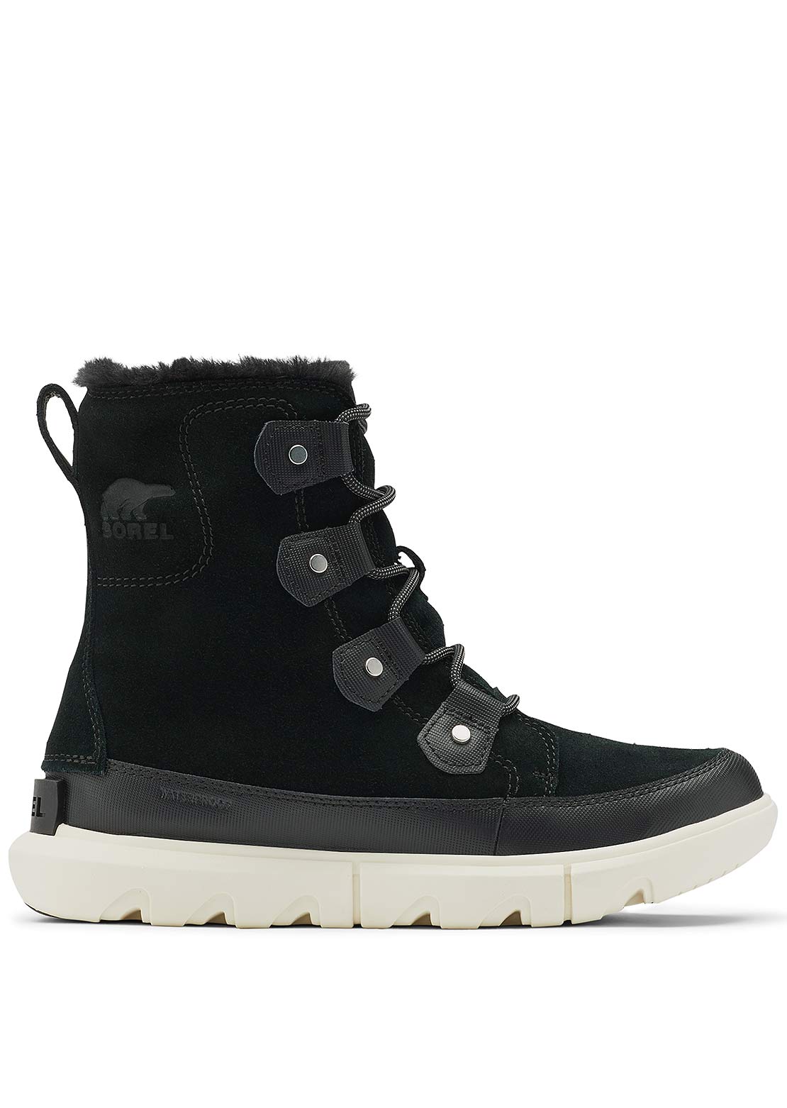 Sorel Women&#39;s Explorer II Joan Winter boots Fawn Black