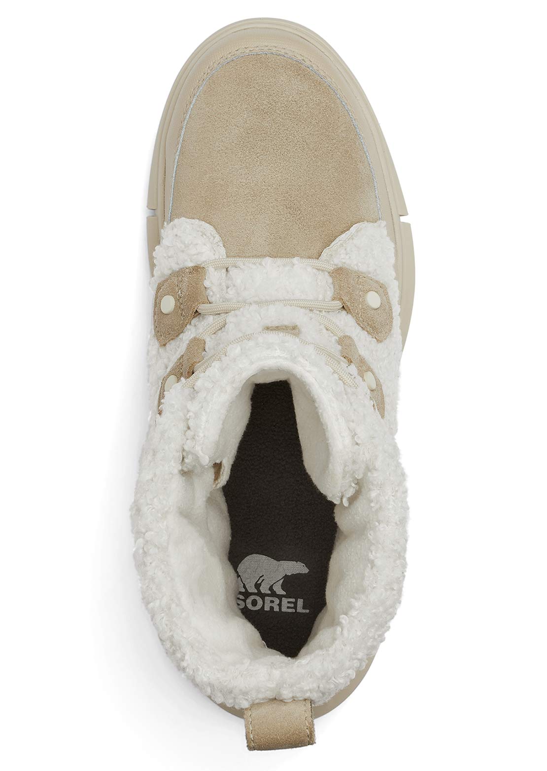 Sorel Women&#39;s Explorer II Joan Cozy Winter Boots Ancient Fossil &amp; Sea Salt