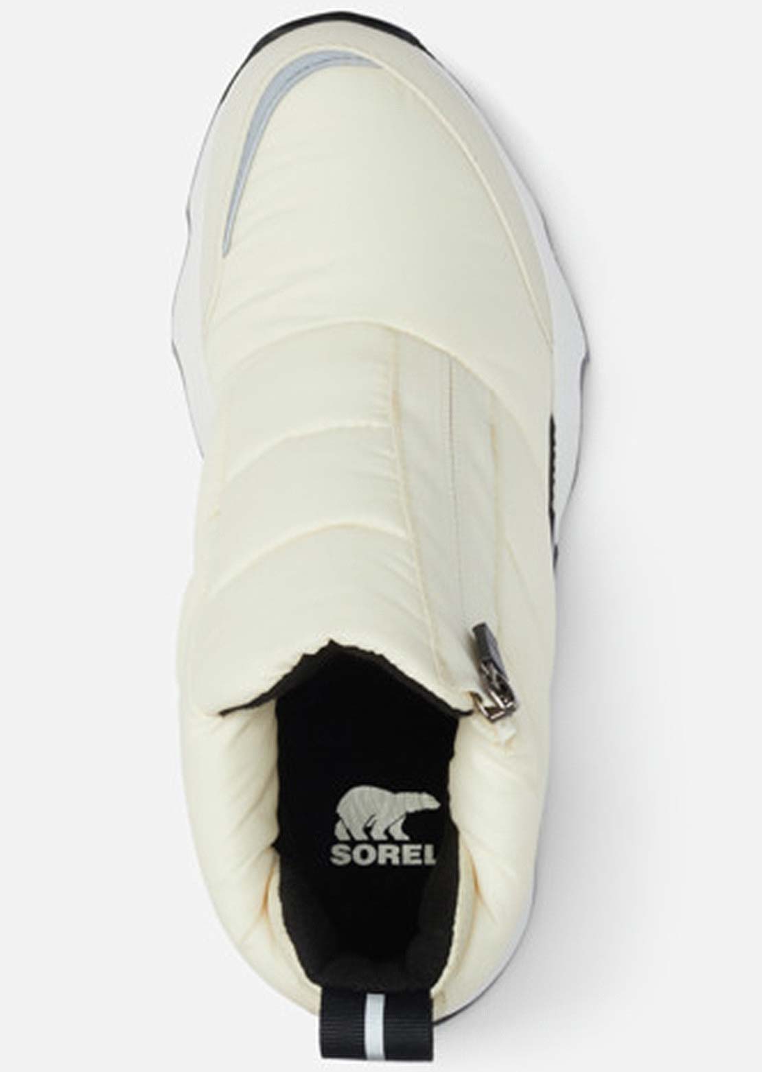 Sorel Women&#39;s Kinetic Impact Puffy Zip WP Winter Boots Chalk/Sea Salt