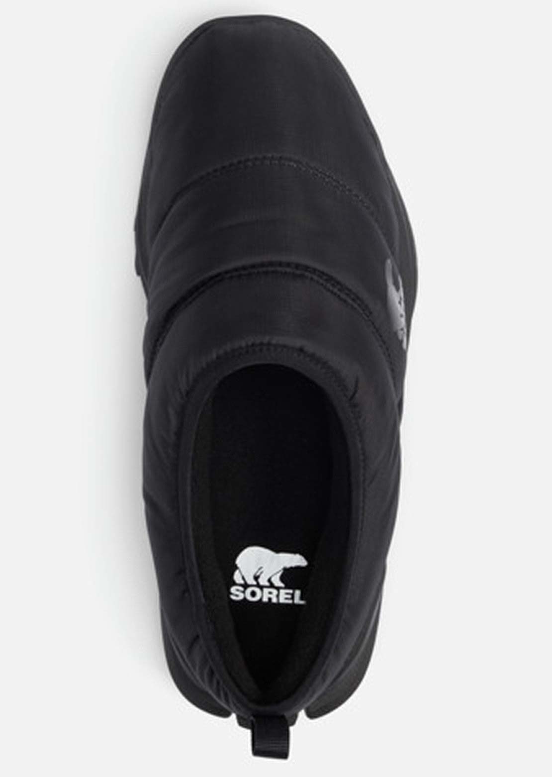 Sorel Women&#39;s Ona RMX Puffy Slip-On Shoes Black/White