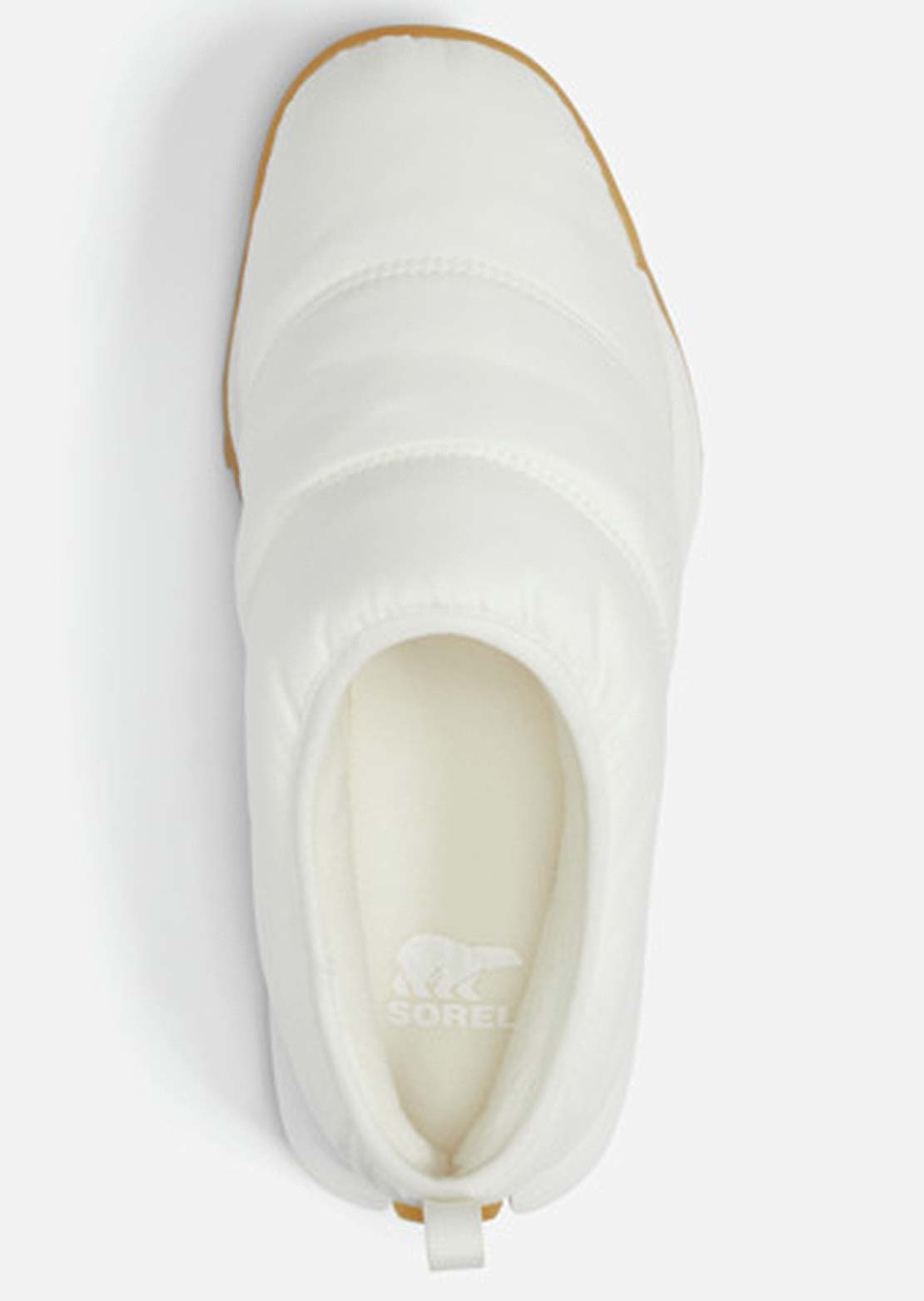 Sorel Women's Ona RMX Puffy Slip-On Shoes Sea Salt/Gum 1