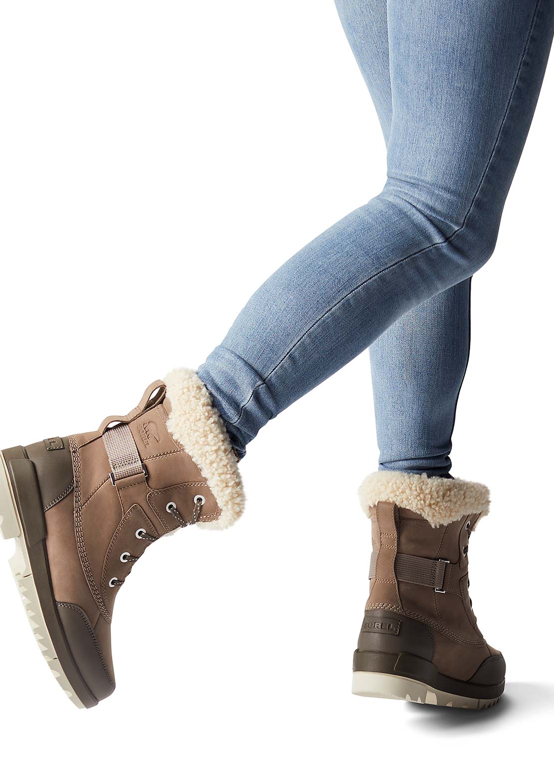 Sorel Women's Tivoli IV Parc Winter Boots Omega Taupe/Major
