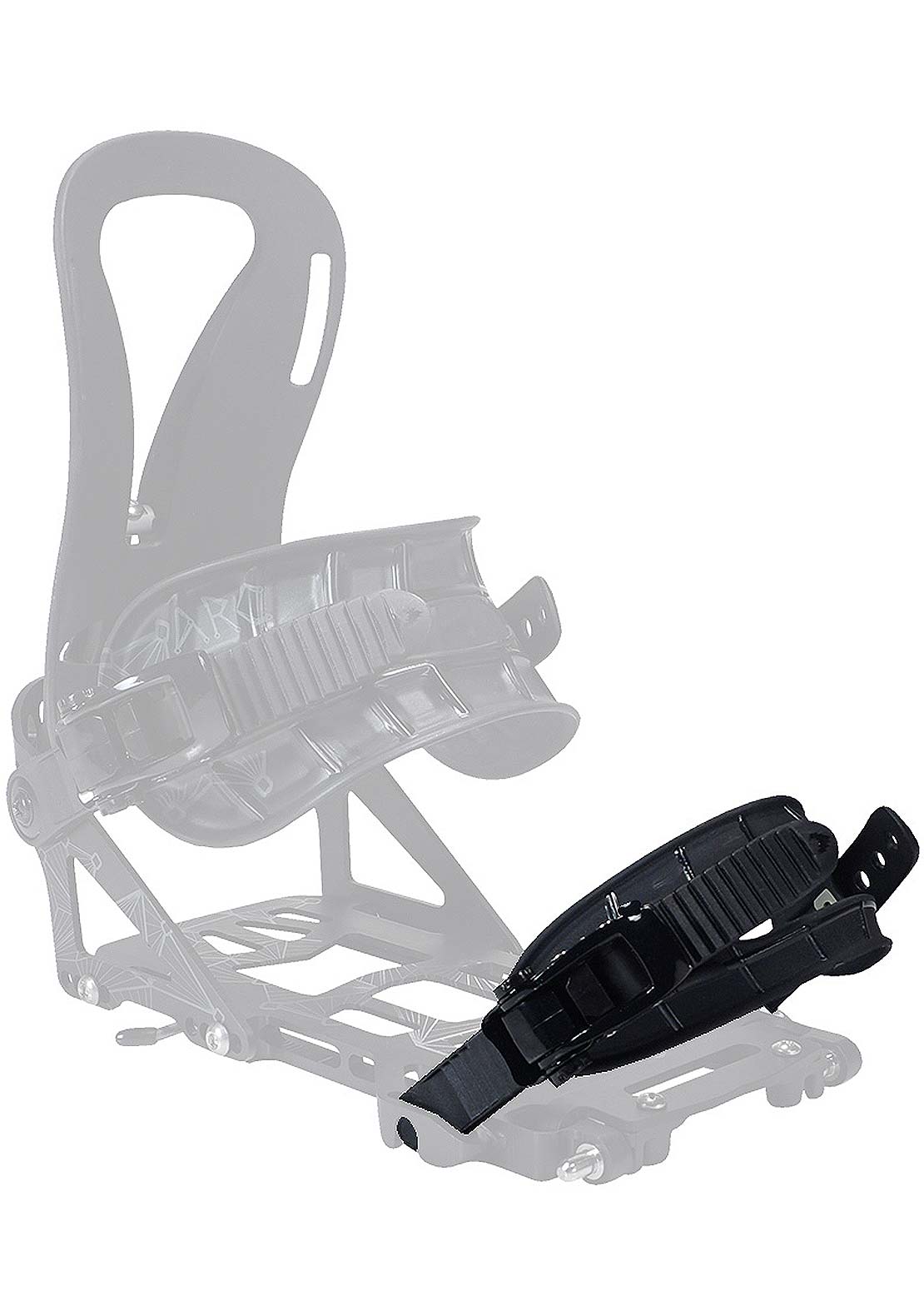 Spark Pillow Line Toe Straps Pair Black