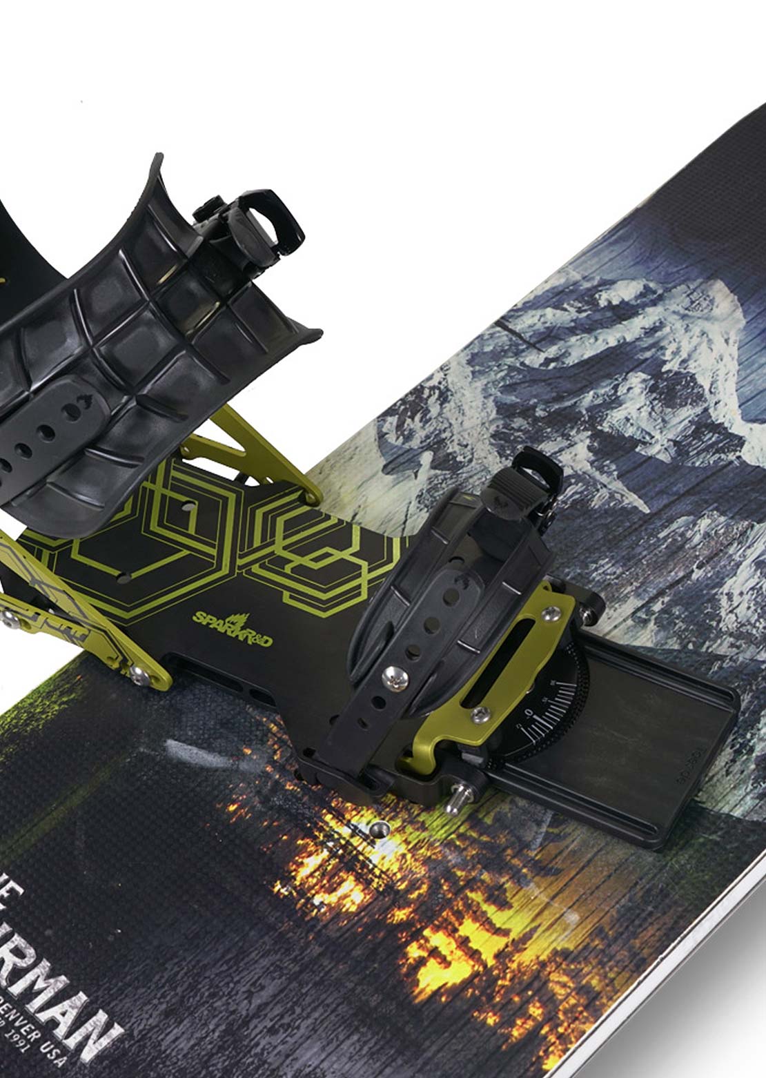 Spark Solid Snowboard Pucks Black