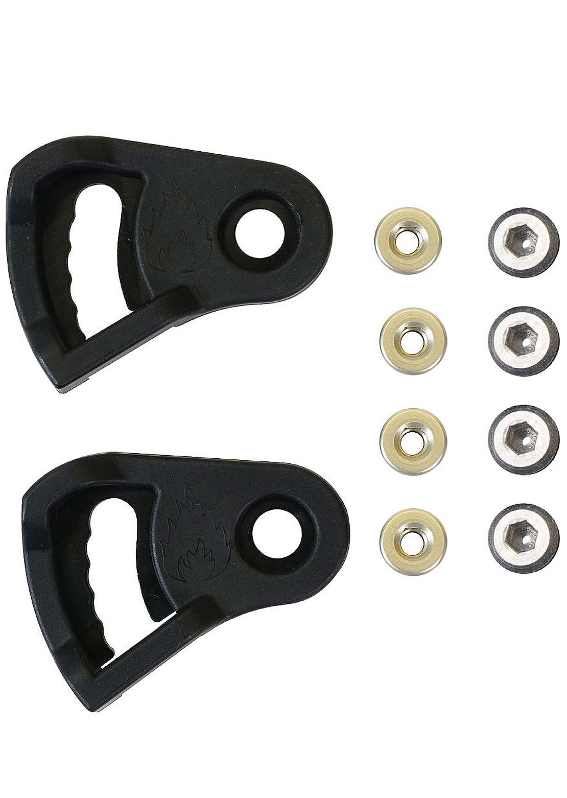 Spark Tip and Tail Clips Black