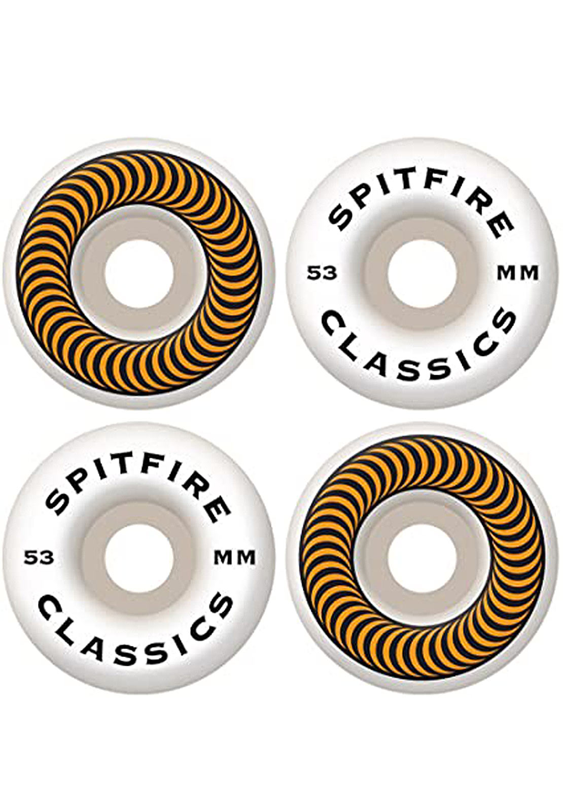 Spitfire Classic 53 Skateboard Wheels - 53mm