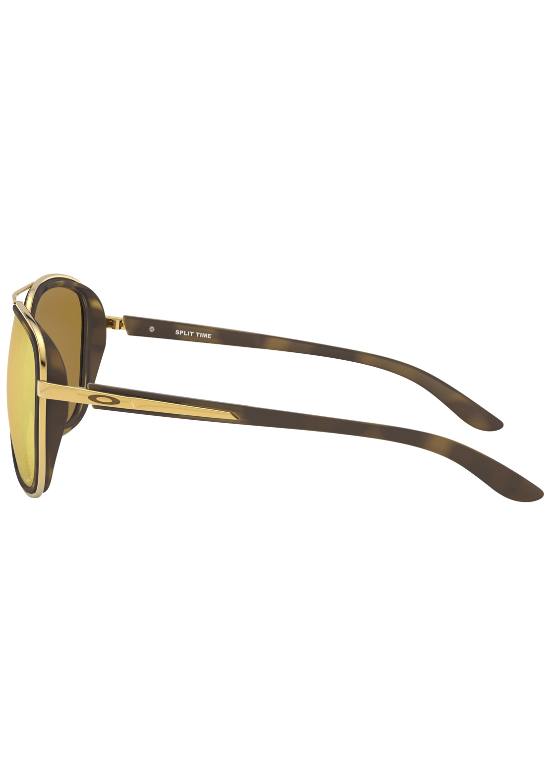 Oakley Women’s Split Time Prizm Polarized Sunglasses Brown Tortoise/Prizm Rose Gold Iridium Polarized