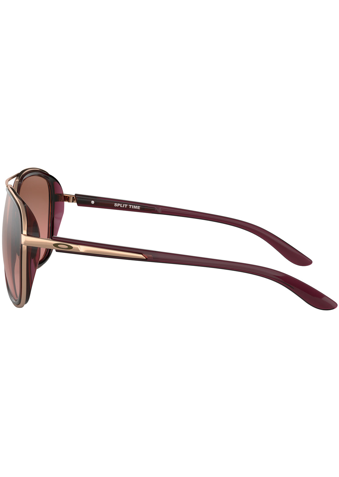 Oakley Women&#39;s Split Time Sunglasses Crystal Raspberry/Rose Gold/G40 Black Gradient
