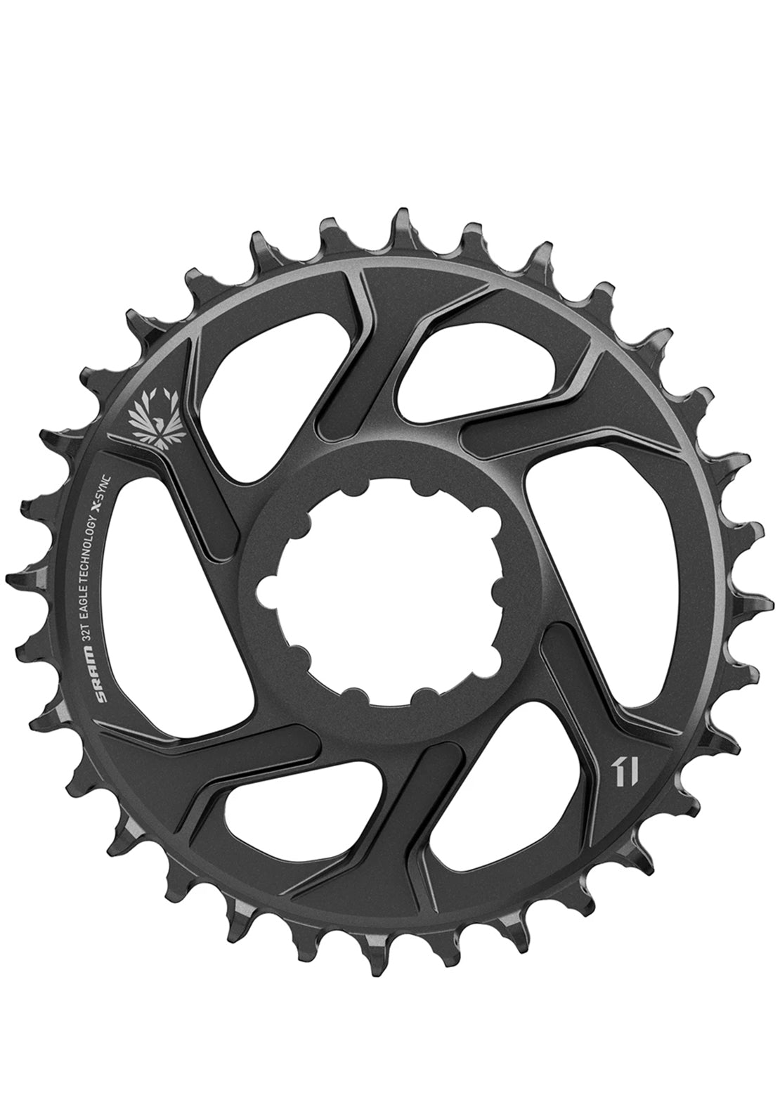 SRAM Eagle 12-Speed X-Sync2 Direct Mount Boost 30-Teeth Chainring Black