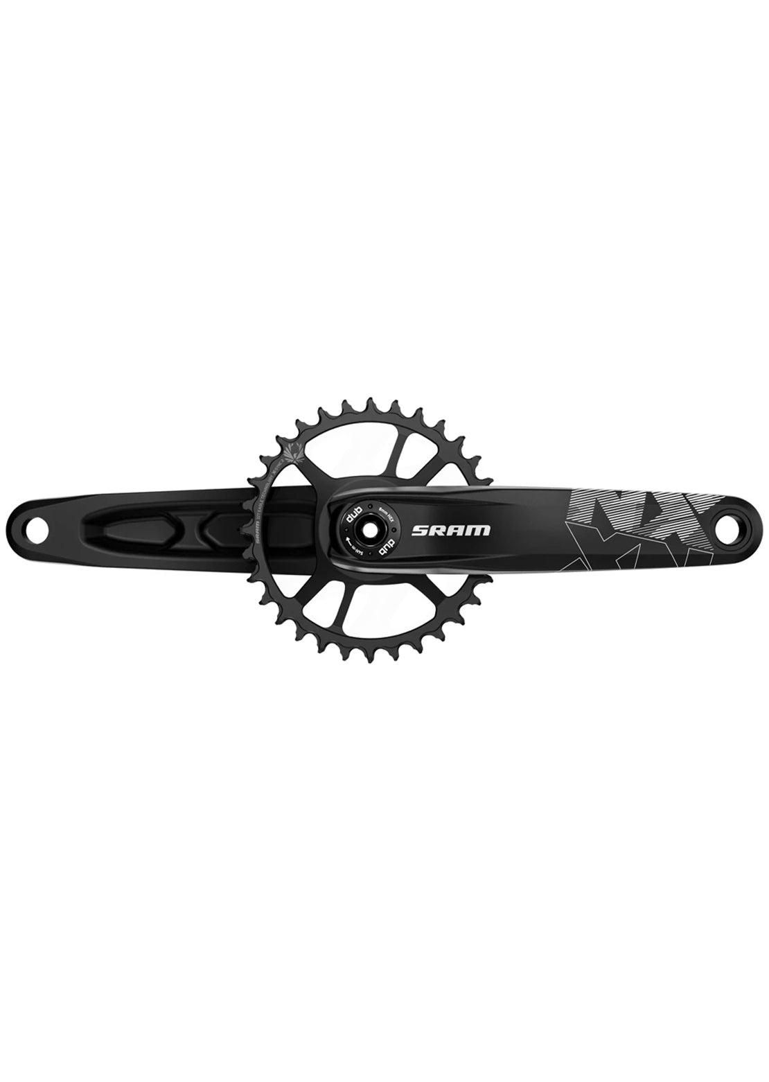 Sram NX Eagle DUB Mountain Bike Crankset Black