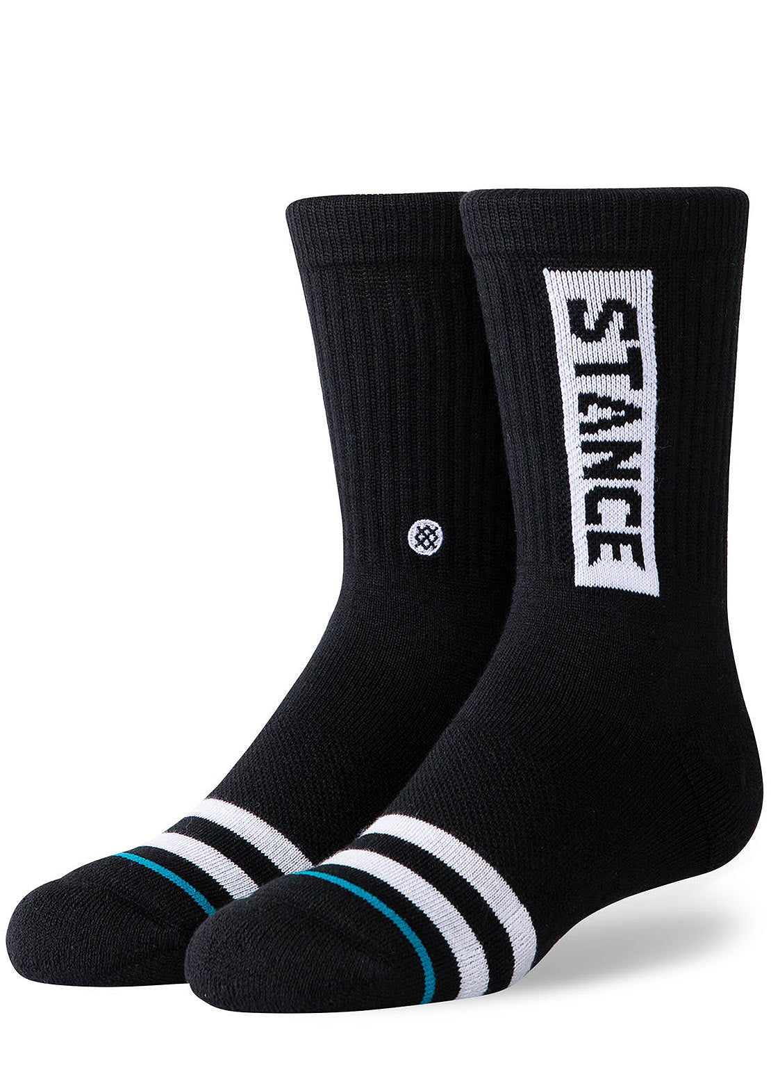 Stance Junior Staple OG Socks Black