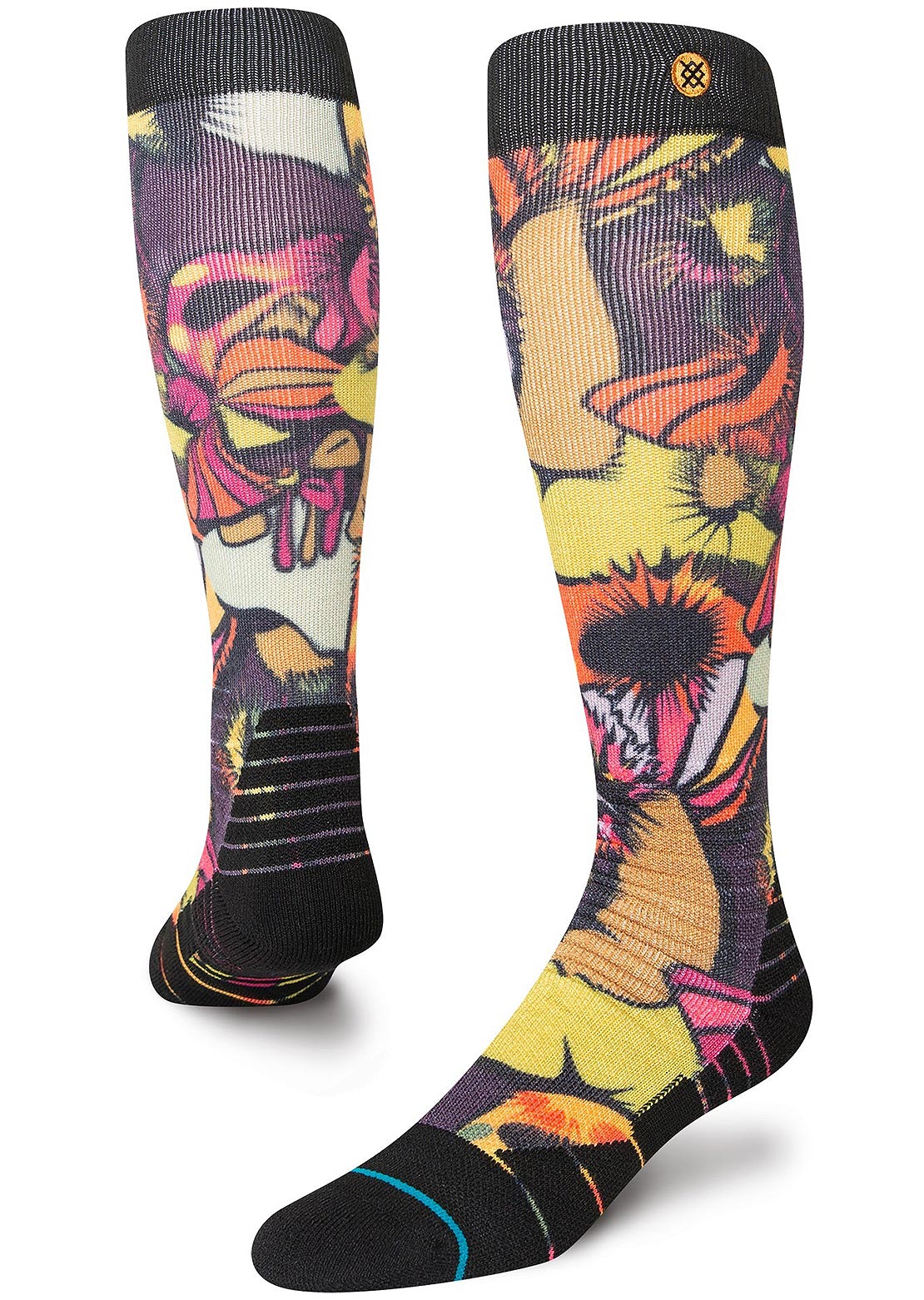 Stance Mushies Winter Socks Maroon