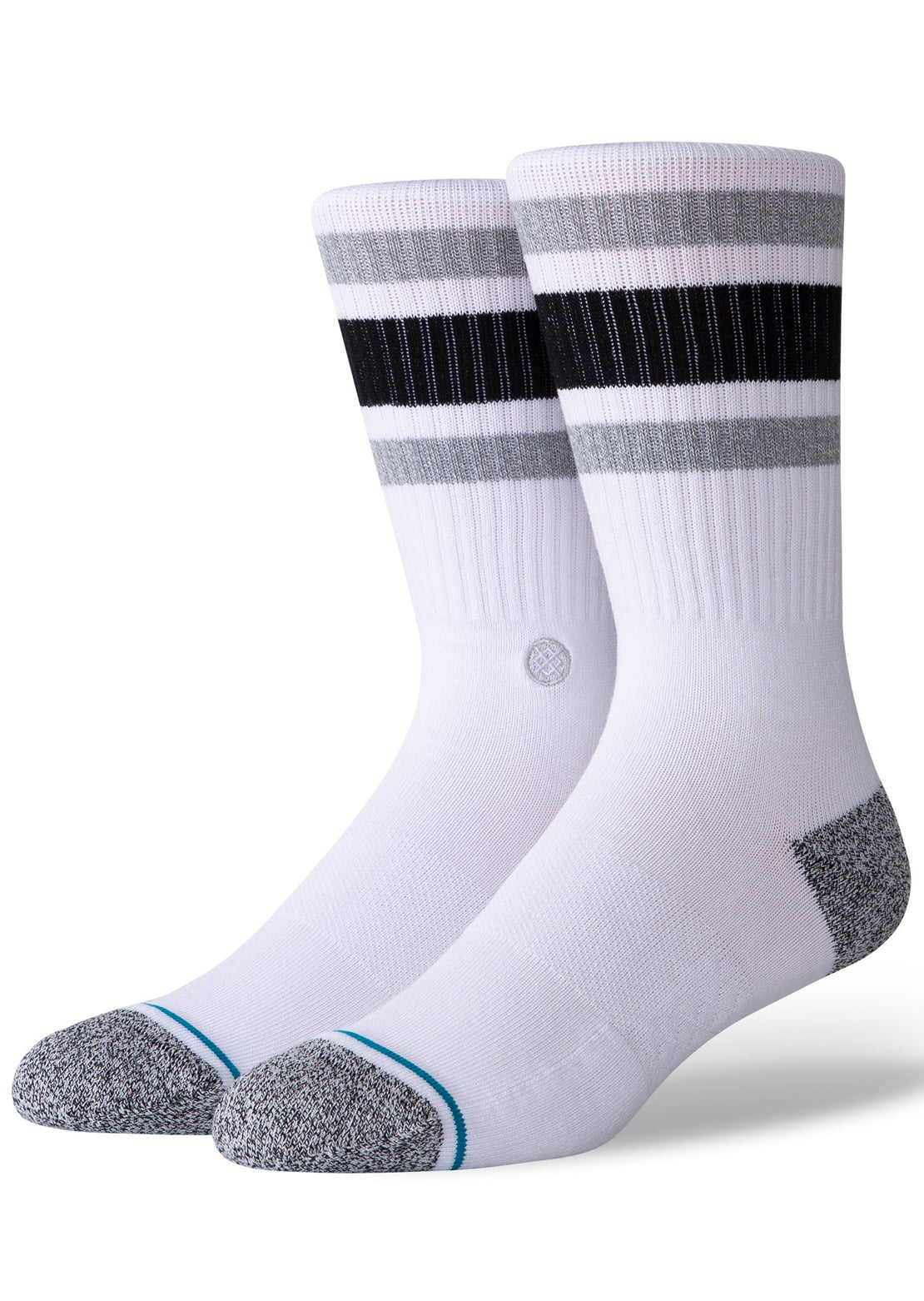 Stance Boyd Unisex Casual Crew Socks White