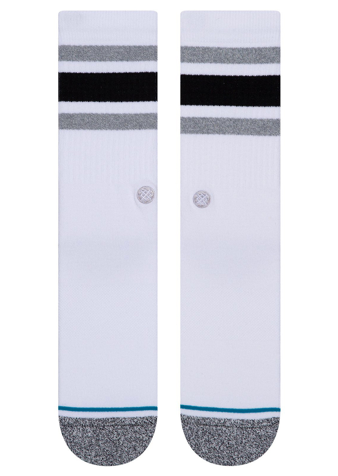 Stance Boyd Unisex Casual Crew Socks White