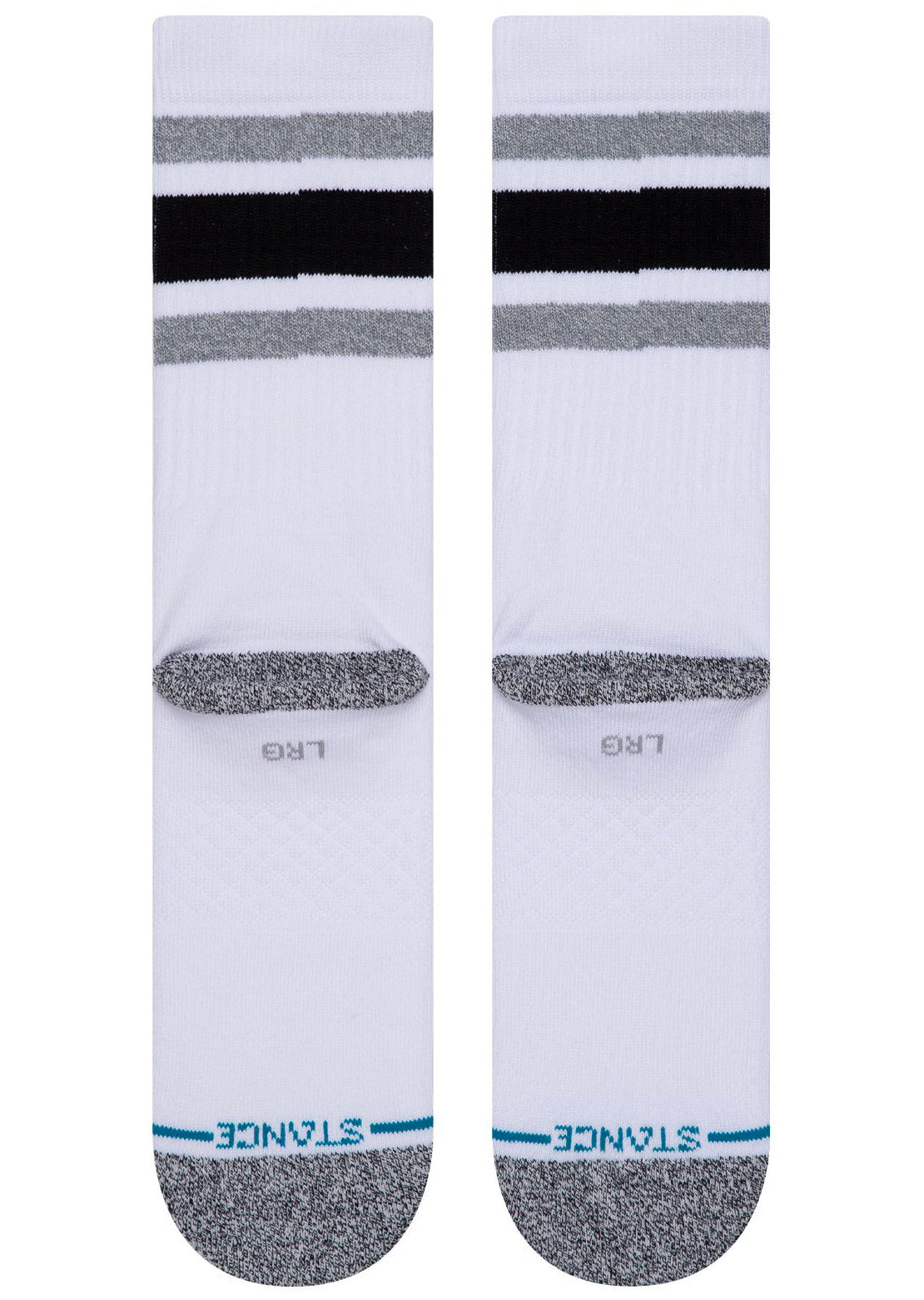 Stance Boyd Unisex Casual Crew Socks White