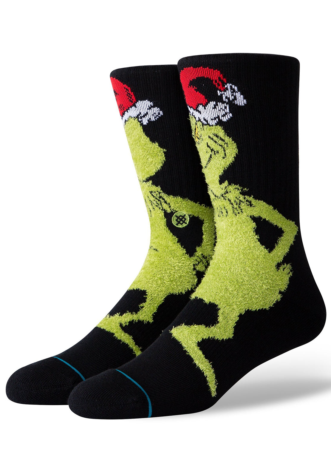 Stance Unisex Christmas Mr Grinch Socks Black