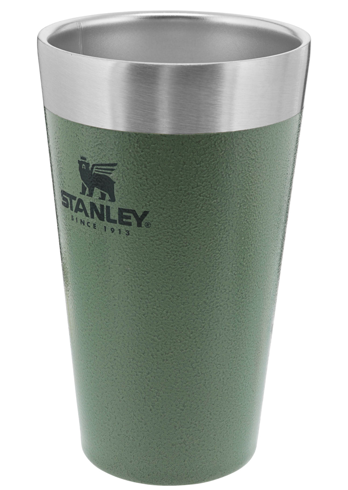 Stanley Adventure 16 Oz Stacking Beer Pint Hammertone Green
