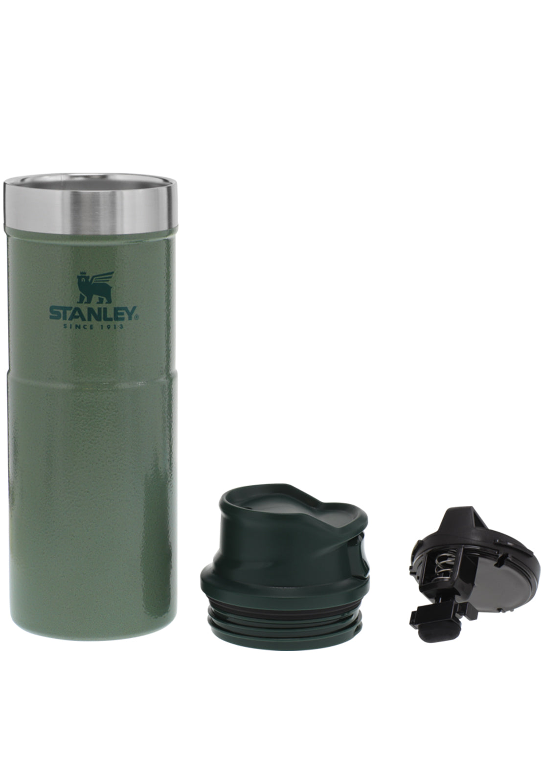 Stanley Classic Trigger-Action 16 Oz Travel Mug Hammertone Green