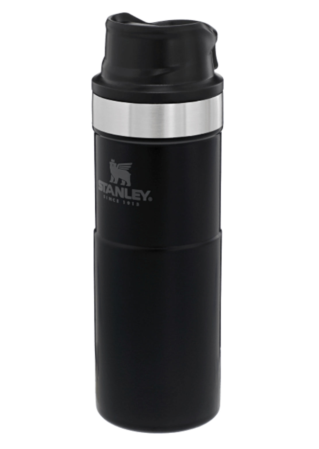 Stanley Classic Trigger-Action 16 Oz Travel Mug Matte Black