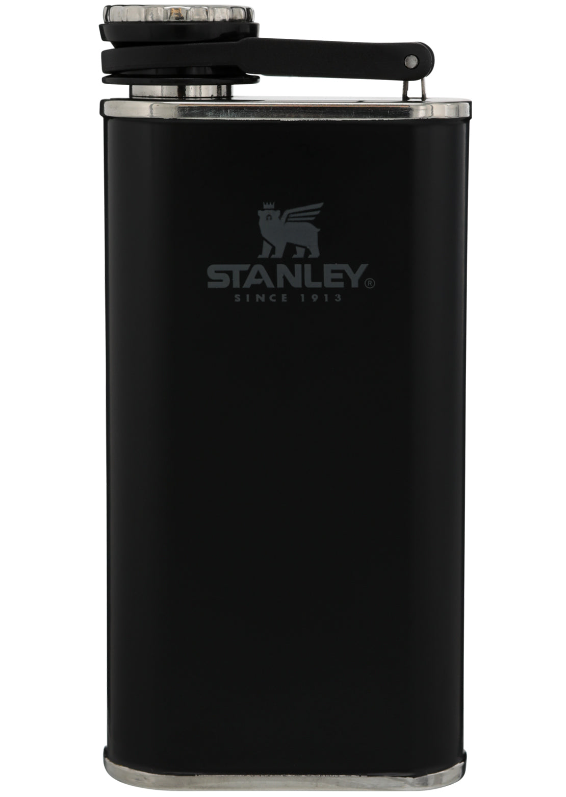 Stanley Easy Fill Wide Mouth 8 Oz Flask Black