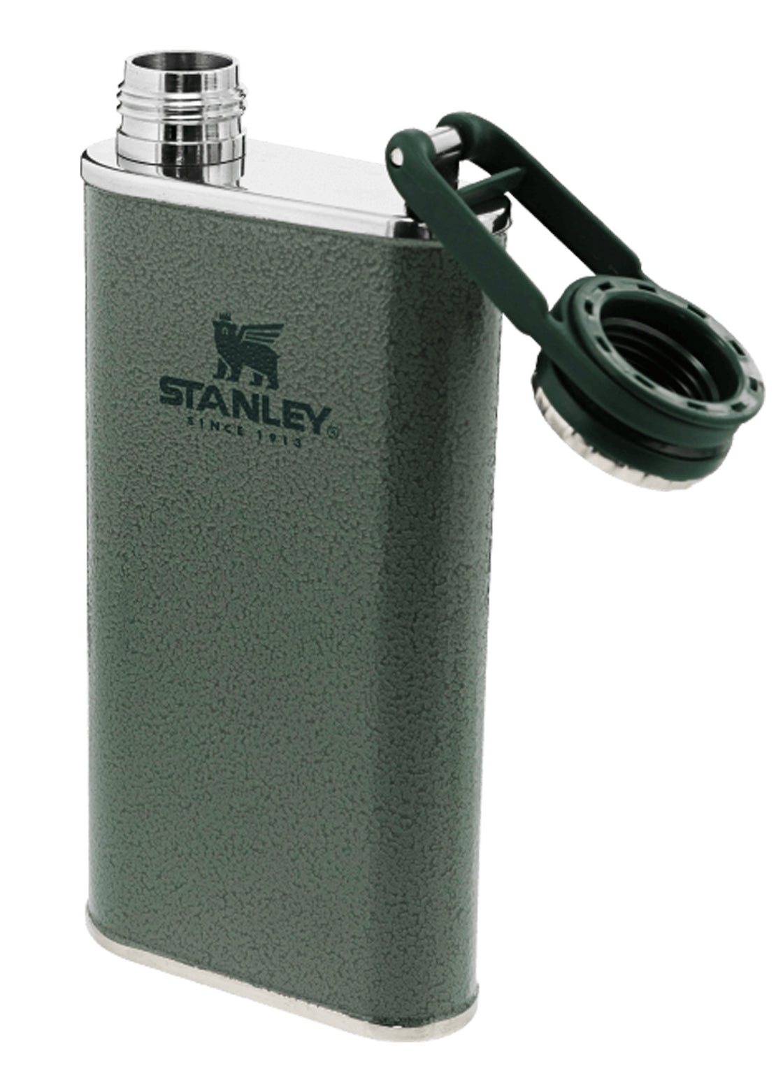 Stanley Easy Fill Wide Mouth Flask Hammertone Green