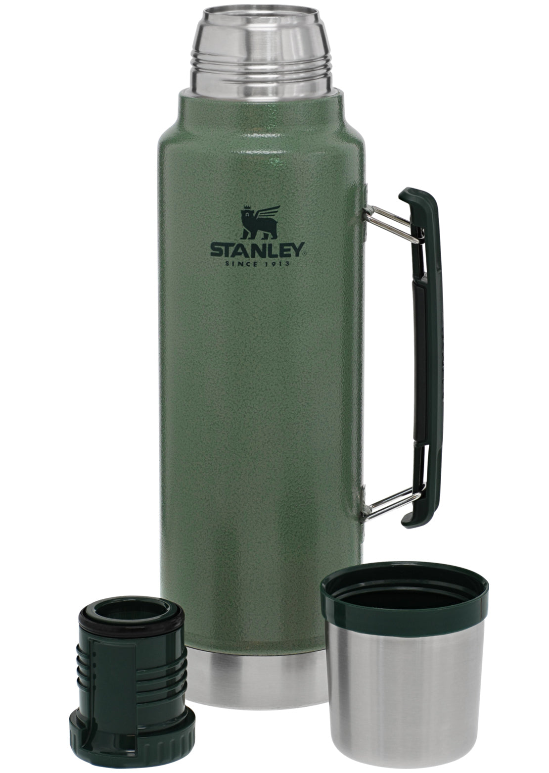 Stanley Legendary Classic 1.5 Qt Bottle Hammertone Green