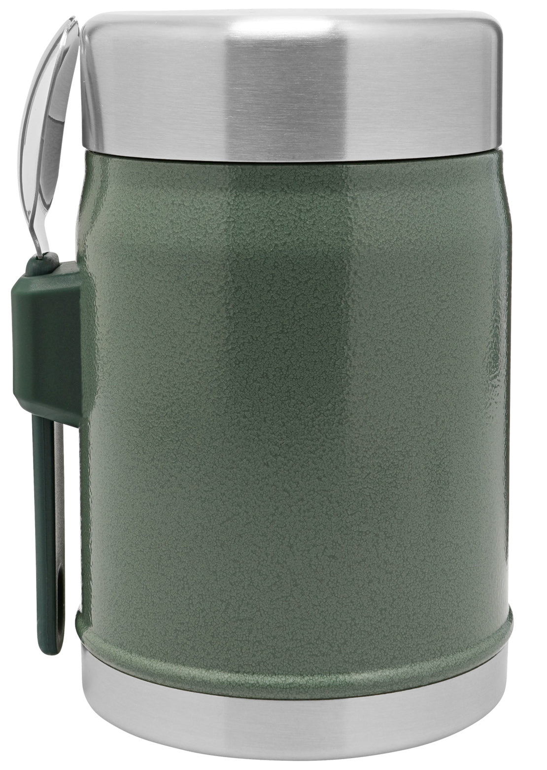 Stanley Legendary 14 Oz Food Jar + Spork Hammertone Green