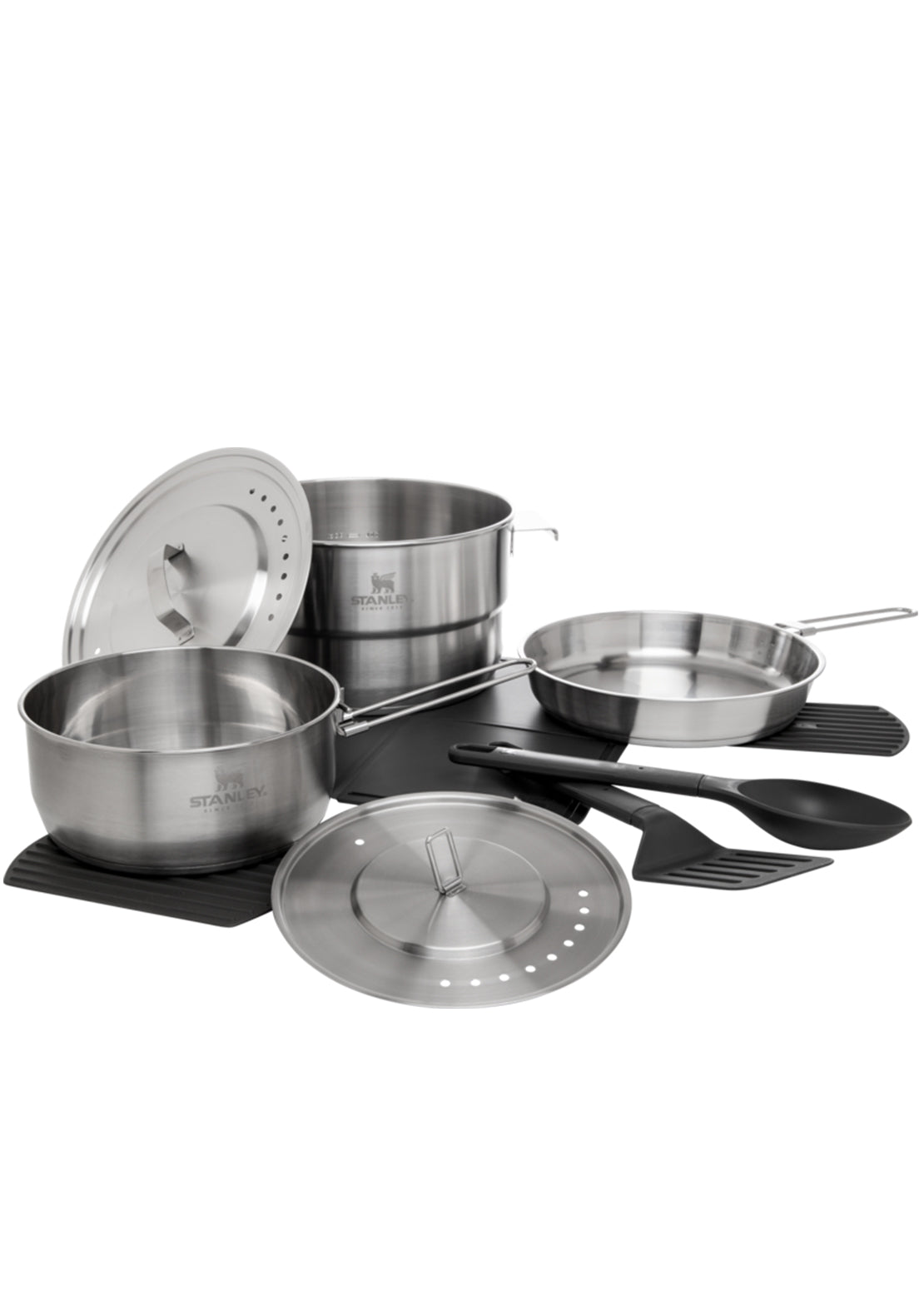 Stanley The Even-Heat Camp Pro Cook Set Stainless Steel