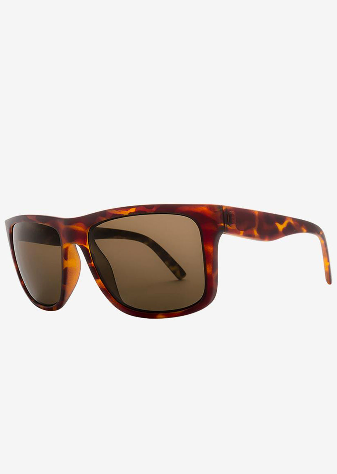 Electric Men’s Swingarm XL Polarized Sunglasses Matte Tortoise/Bronze