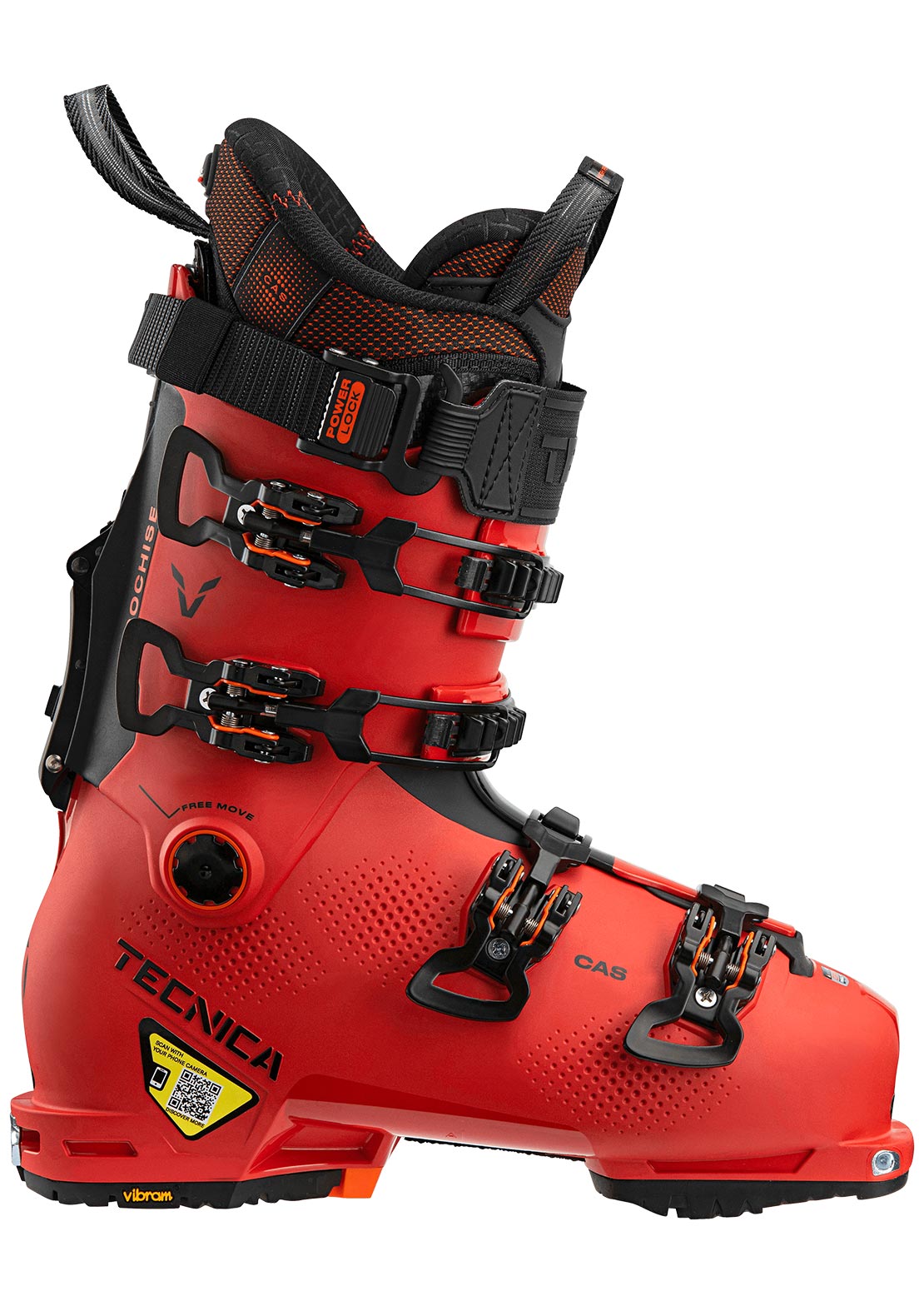 Tecnica Men&#39;s Cochise 130 DYN Ski Boot Brick Orange