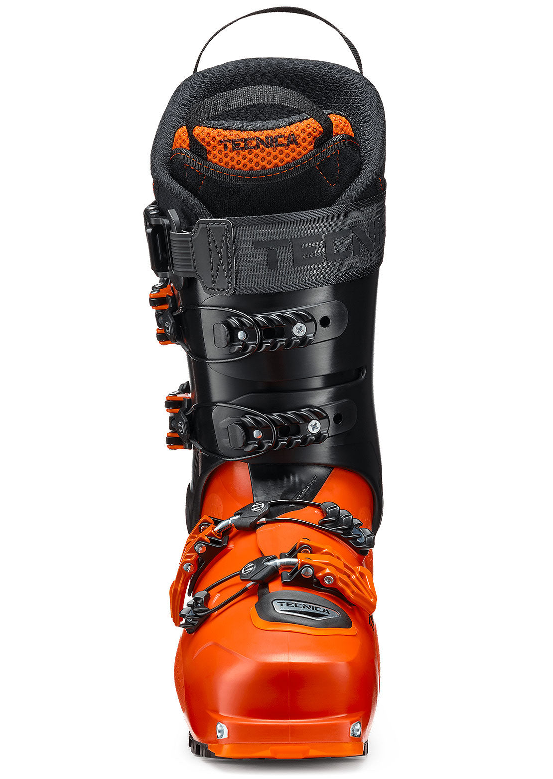 Tecnica Men&#39;s Zero G Tour Pro Ski Boots Black/Orange