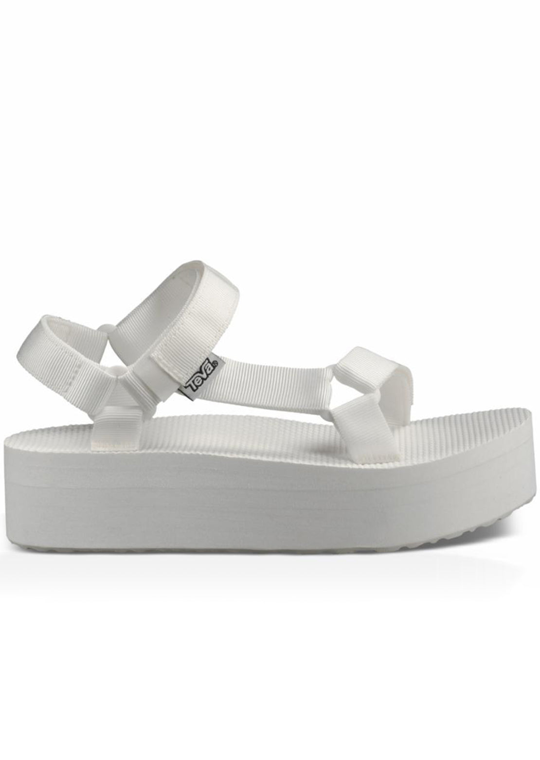 Teva Women&#39;s Flatform Universal Sandals Bright White
