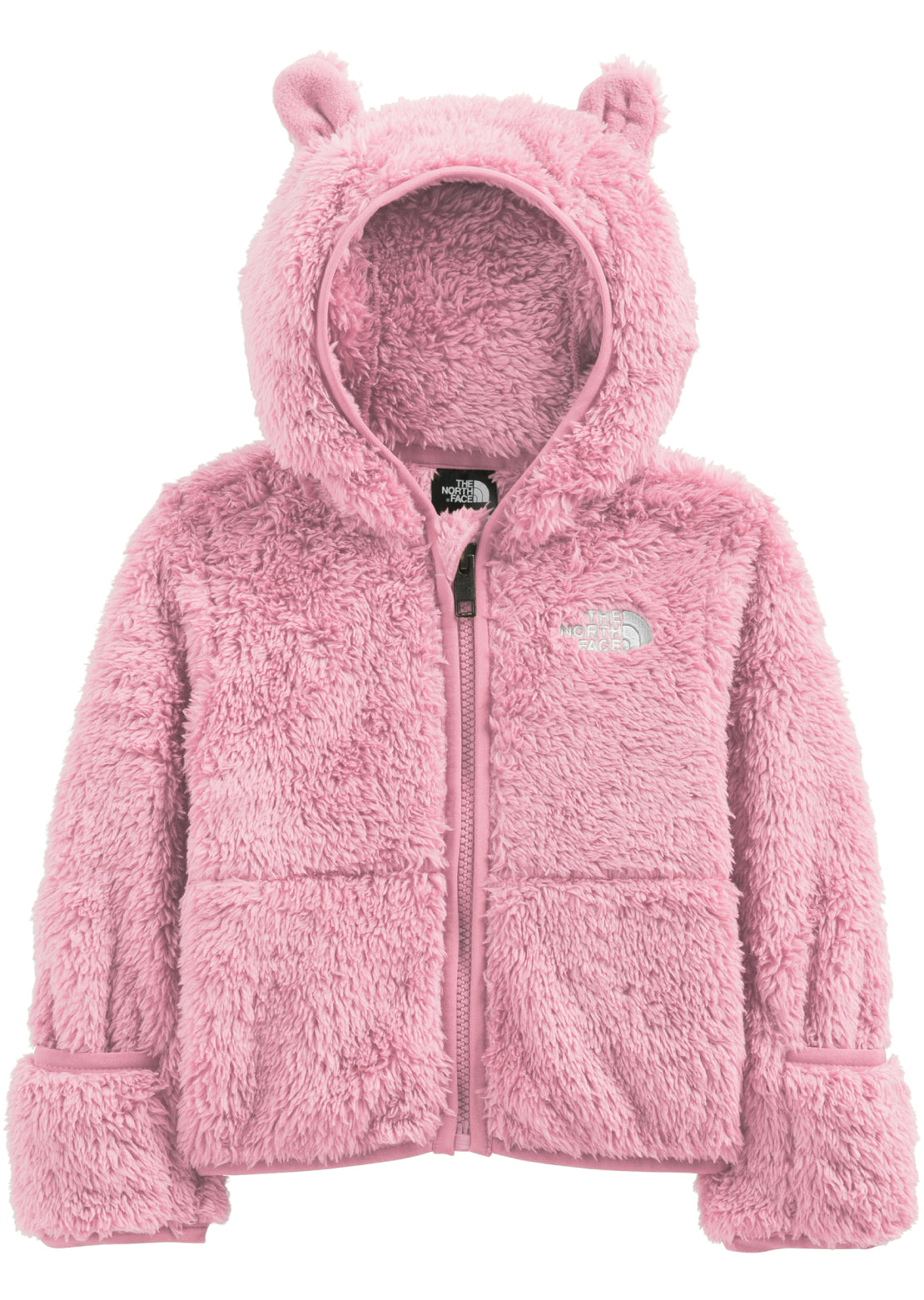 The North Face Infant Bear Full Zip Hood Cameo Pink