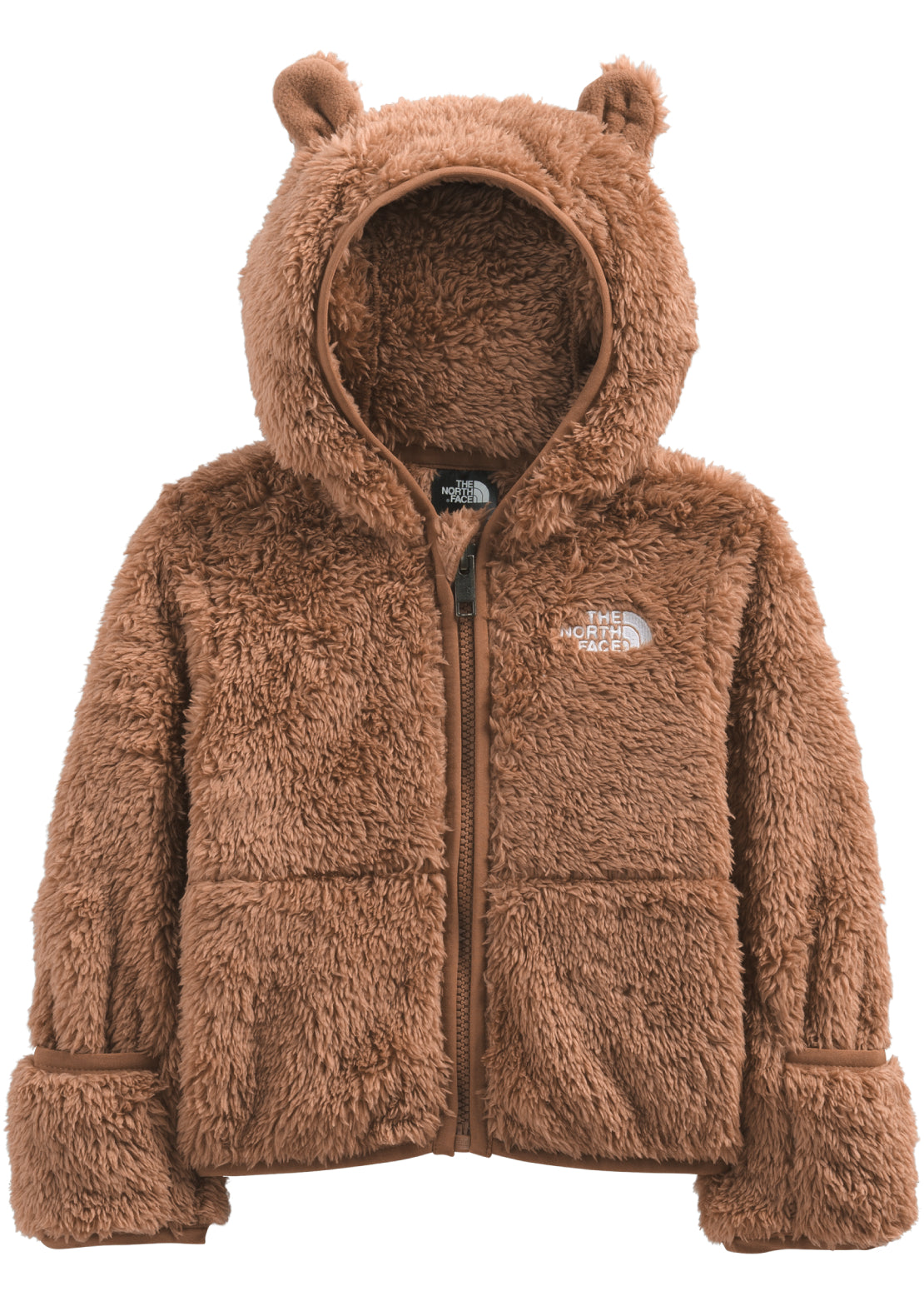 The North Face Infant Bear Full Zip Hood Toasted Brown