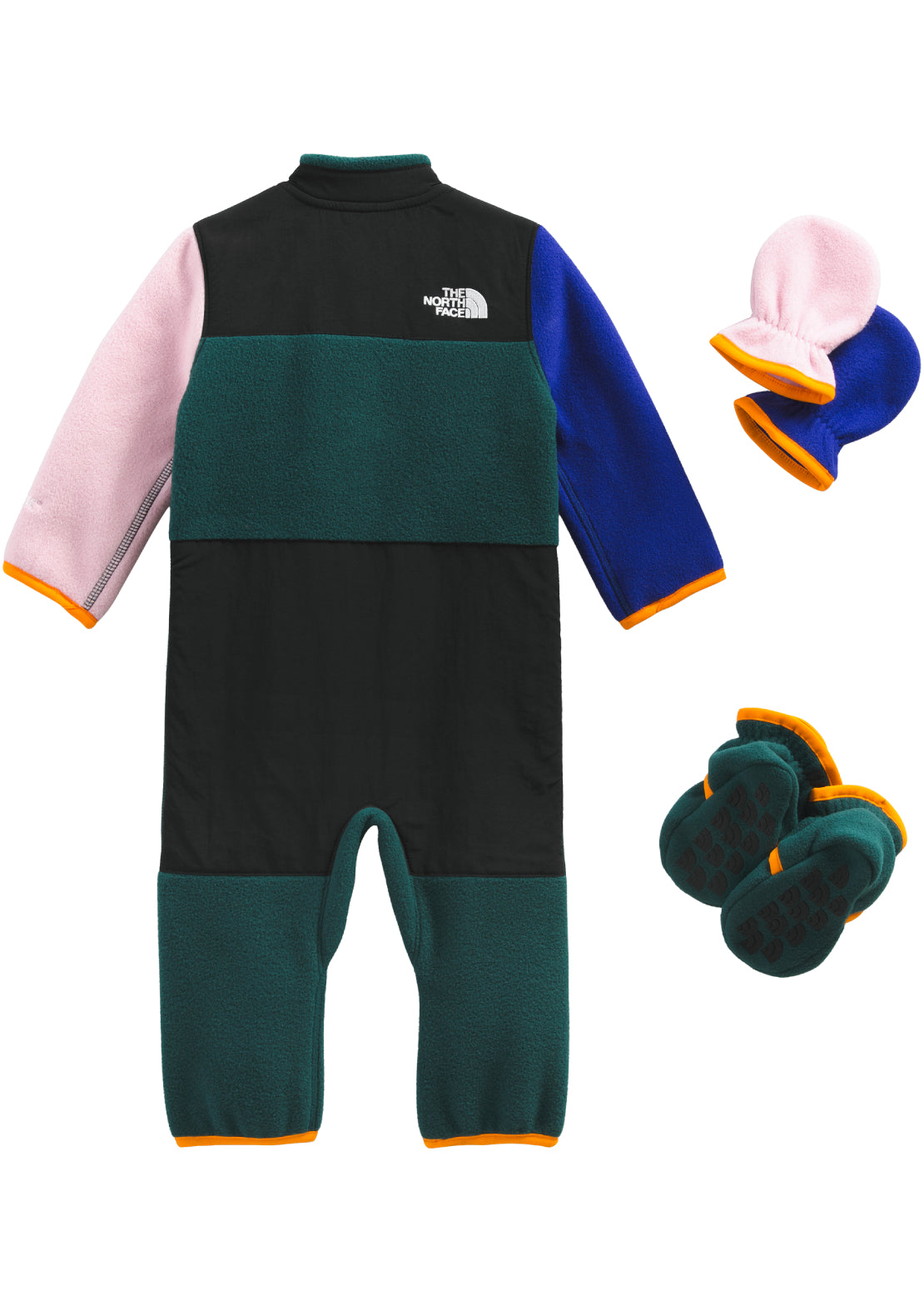The North Face Infant Denali One-Piece Set Ponderosa Green
