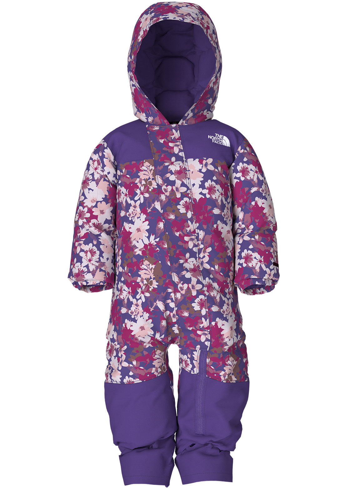 The North Face Infant Freedom Snowsuit Peak Purple Valley Floral Print