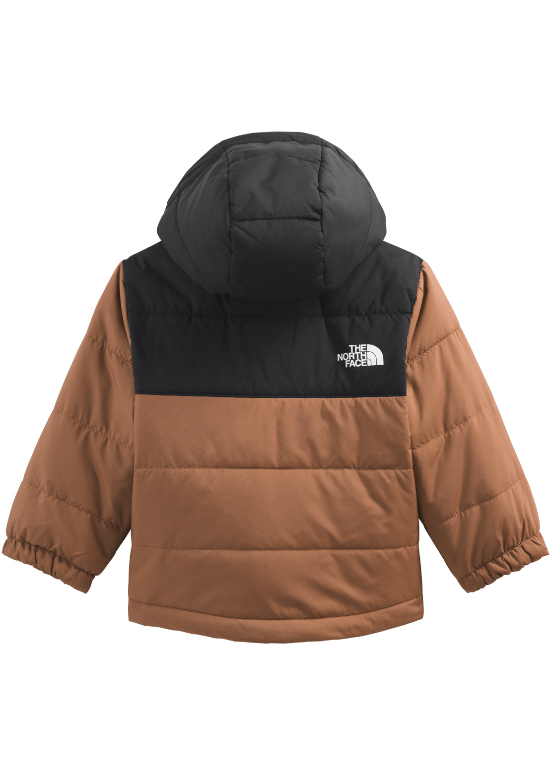 The North Face Infant Reversible Mount Chimbo Full Zip Hooded Jacket Toasted Brown