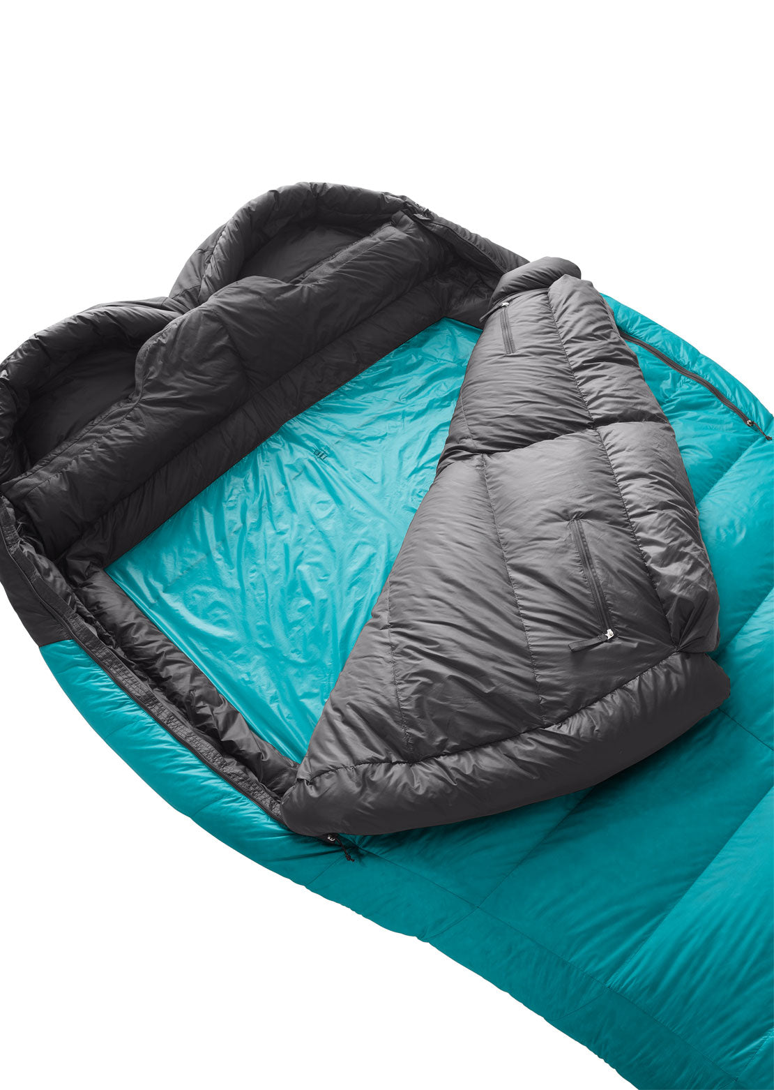 The North Face Inferno Double Sleeping Bag Enamel Blue/TNF Black