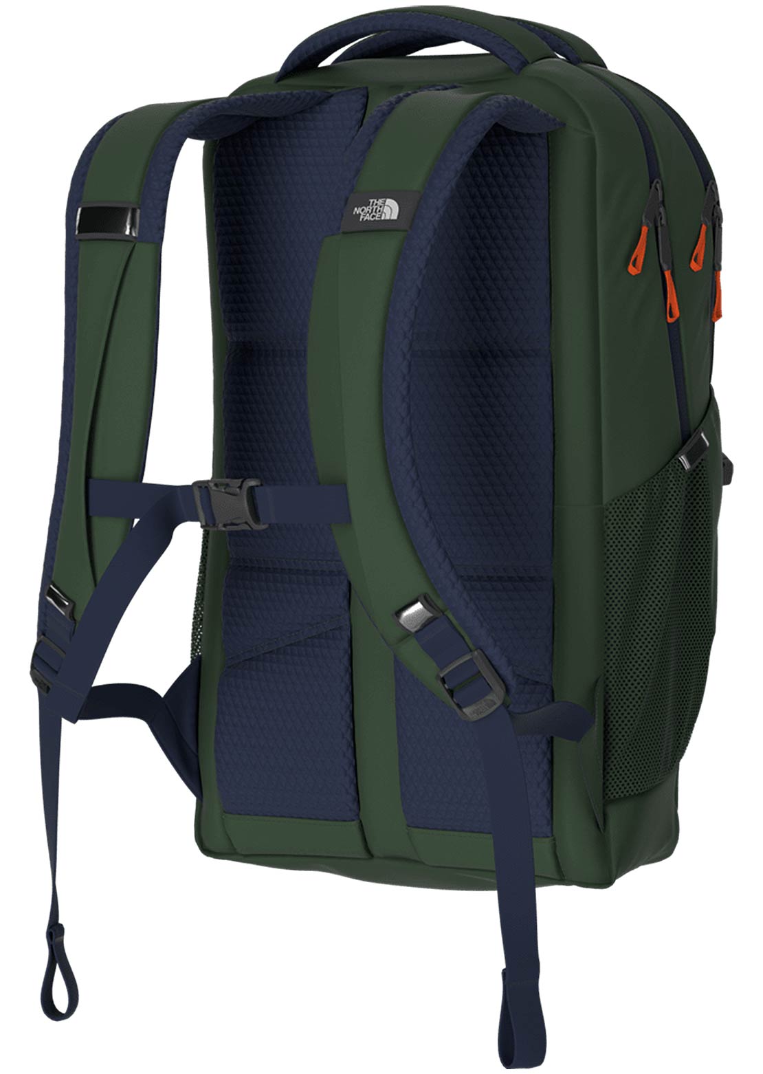 The North Face Jester Backpack Pine Needle/Summit Navy/Power Orange