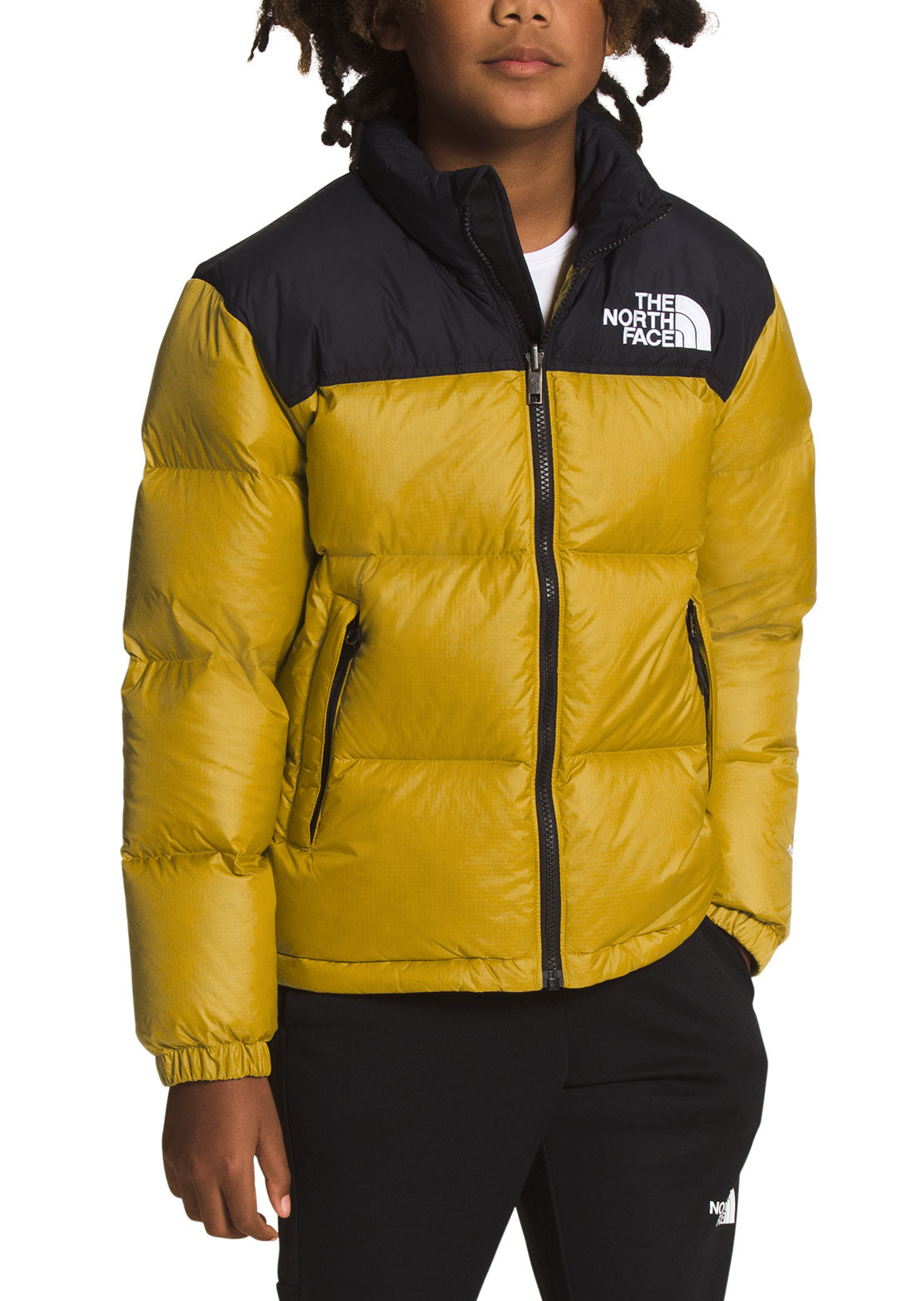 The North Face Junior 1996 Retro Nuptse Jacket Mineral Gold