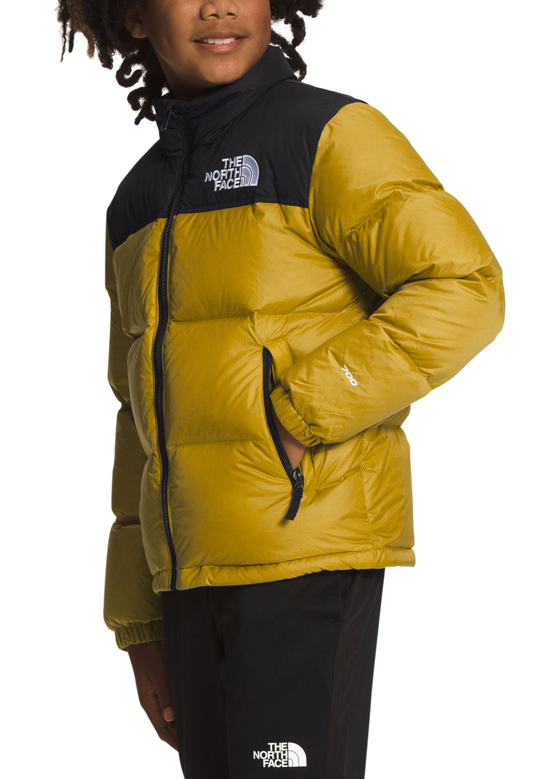 The North Face Junior 1996 Retro Nuptse Jacket Mineral Gold