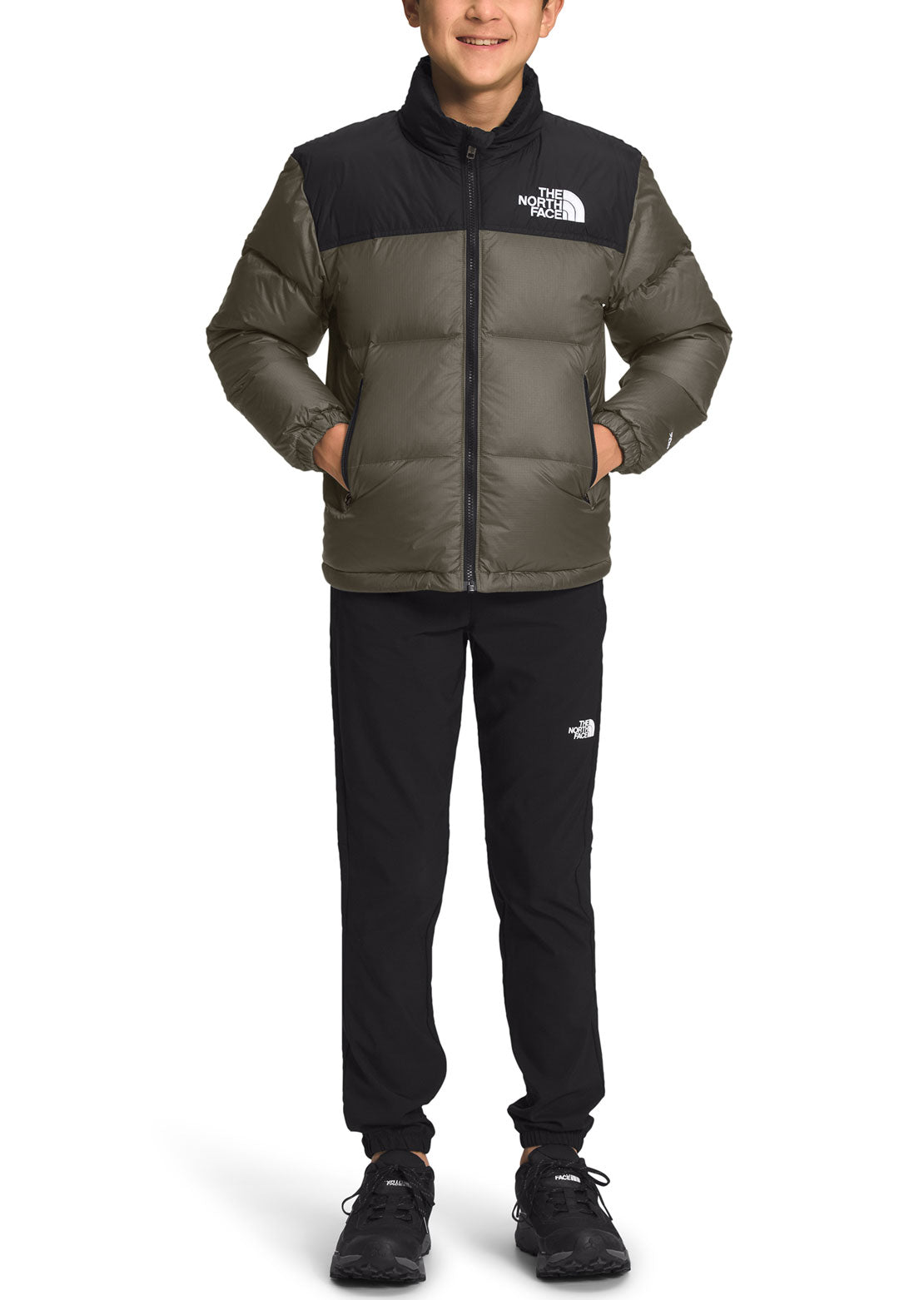 The North Face Junior 1996 Retro Nuptse Jacket New Taupe Green
