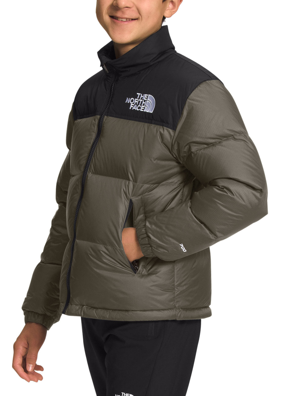 The North Face Junior 1996 Retro Nuptse Jacket New Taupe Green