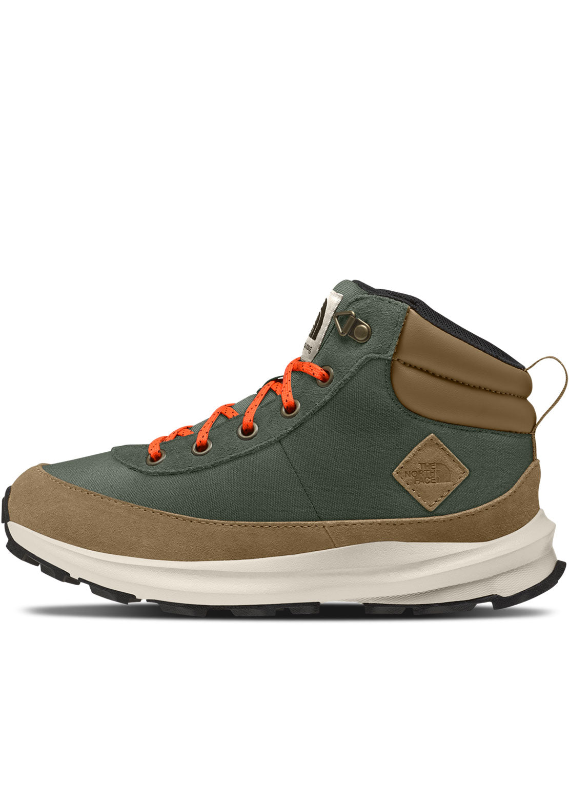 The North Face Junior Back-To-Berkeley IV Hiker Boots Thyme/Utility Brown