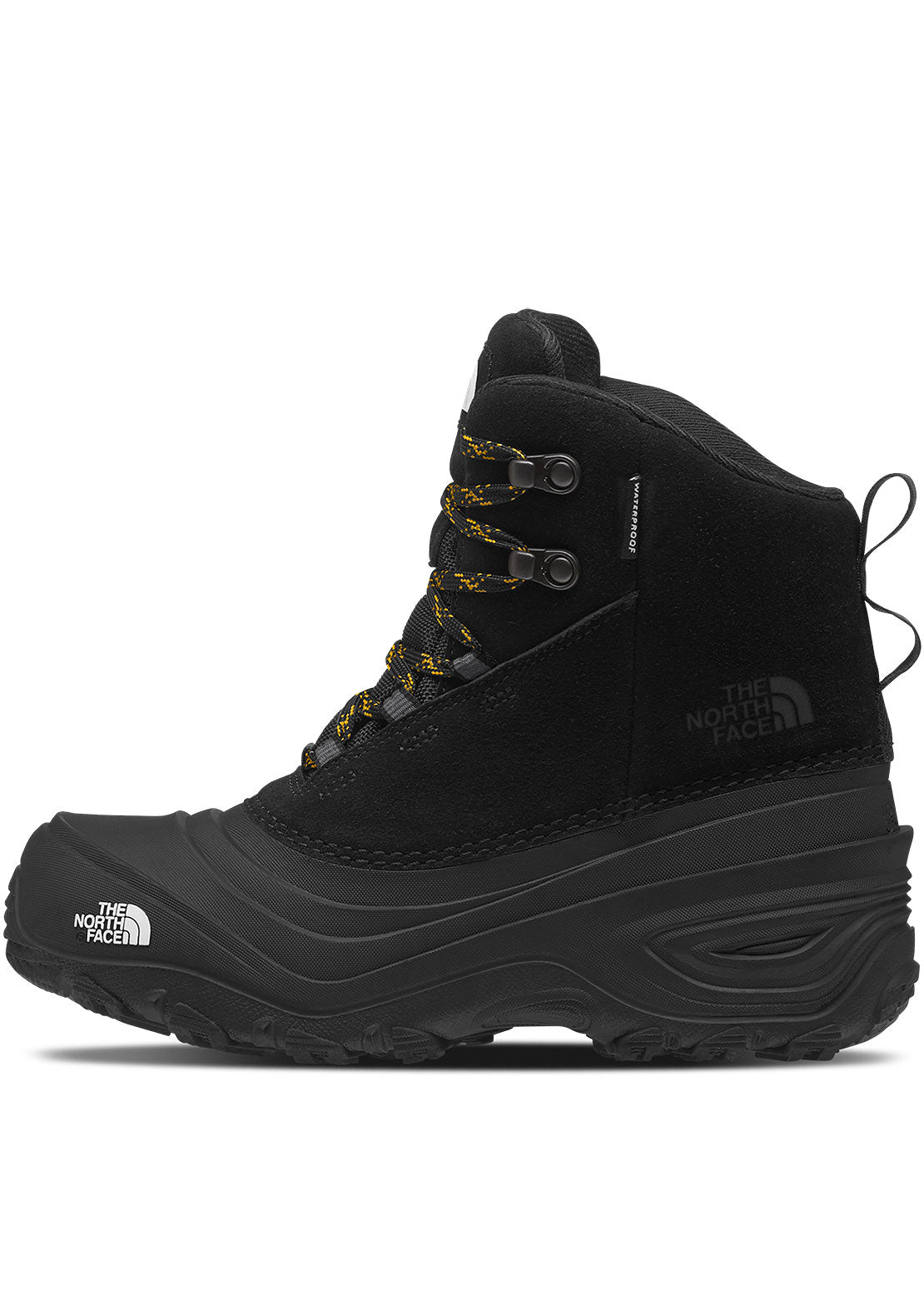 The North Face Junior Chilkat V Lace WP Boots New Taupe Green/TNF Black