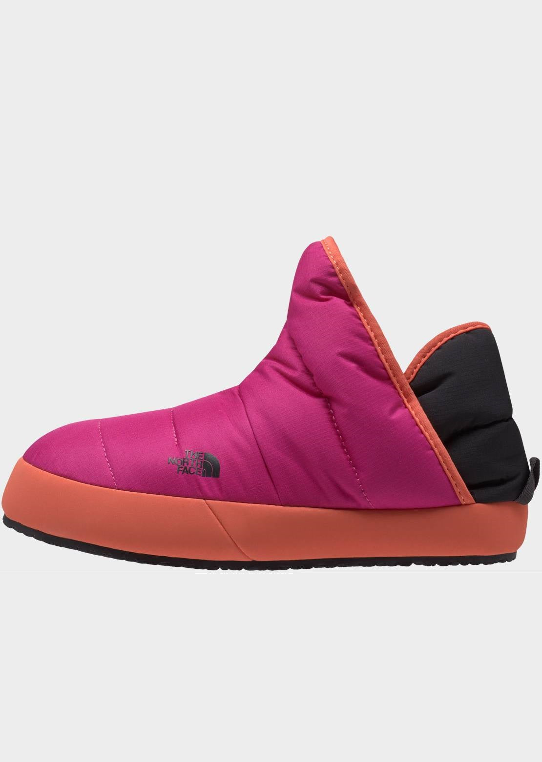 The North Face Junior ThermoBall Traction Bootie Fuschia Pink/Coral Sunrise