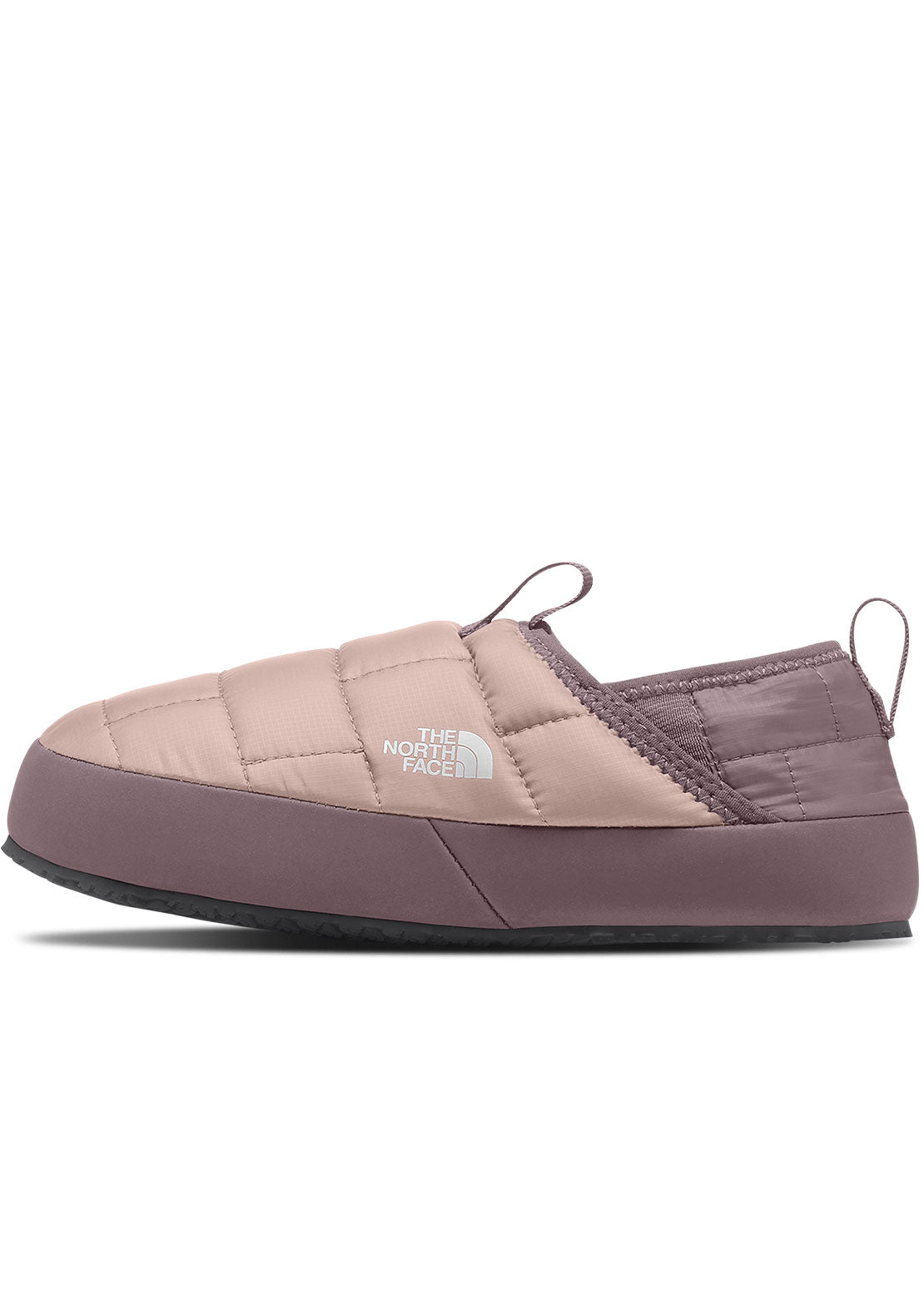The North Face Junior ThermoBall Traction Mule II Slippers Pink Moss/Fawn Grey
