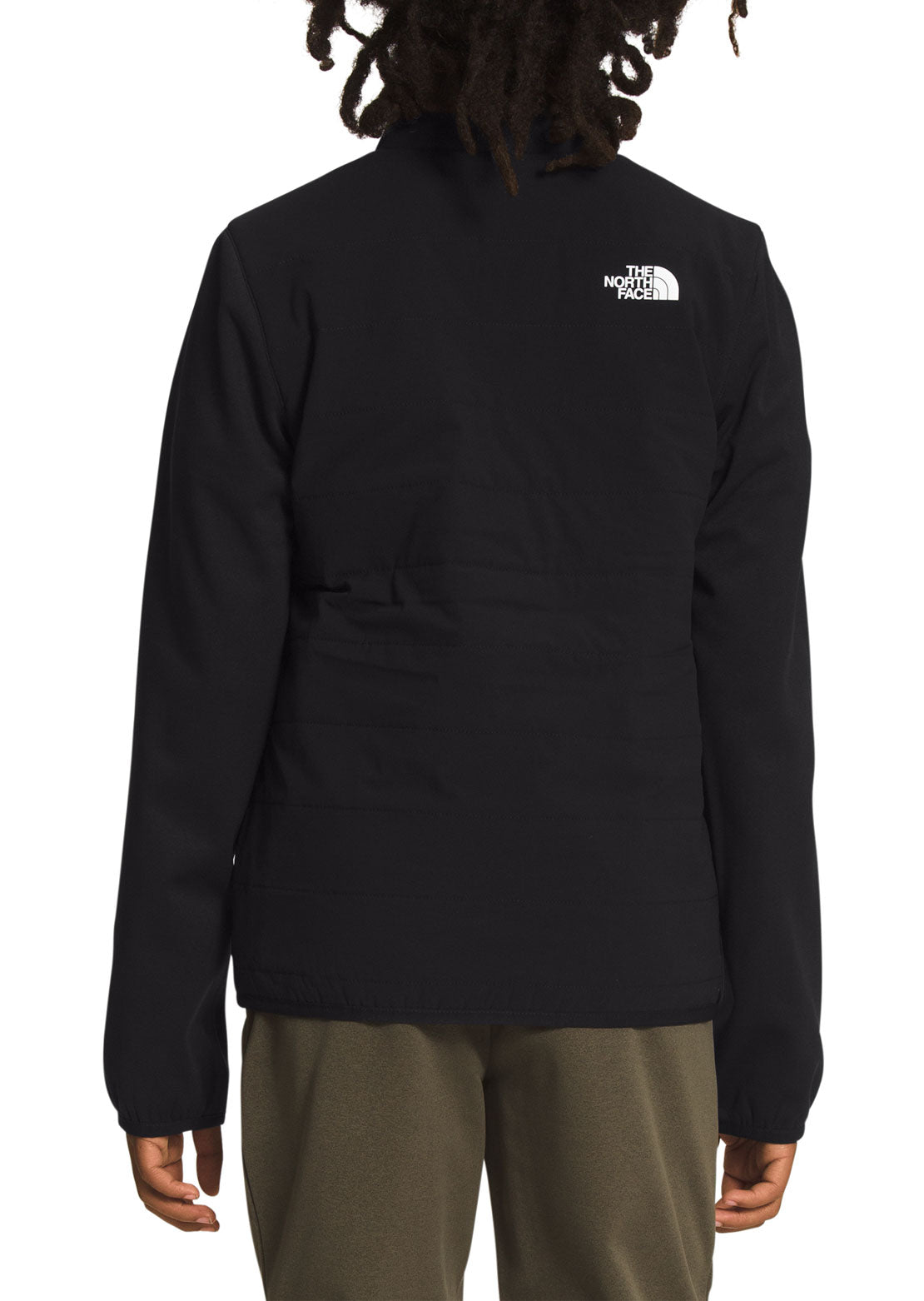 The North Face Junior Winter Warm Hybrid Full Zip Jacket TNF Black