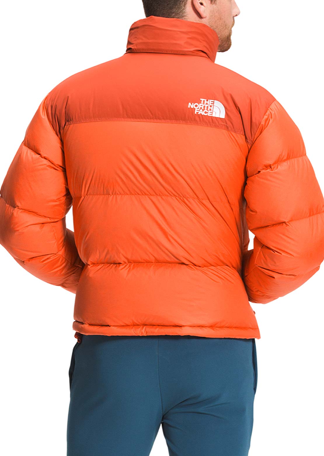 The North Face Men&#39;s 1996 Retro Nuptse Jacket Red Orange/Burnt Ochre
