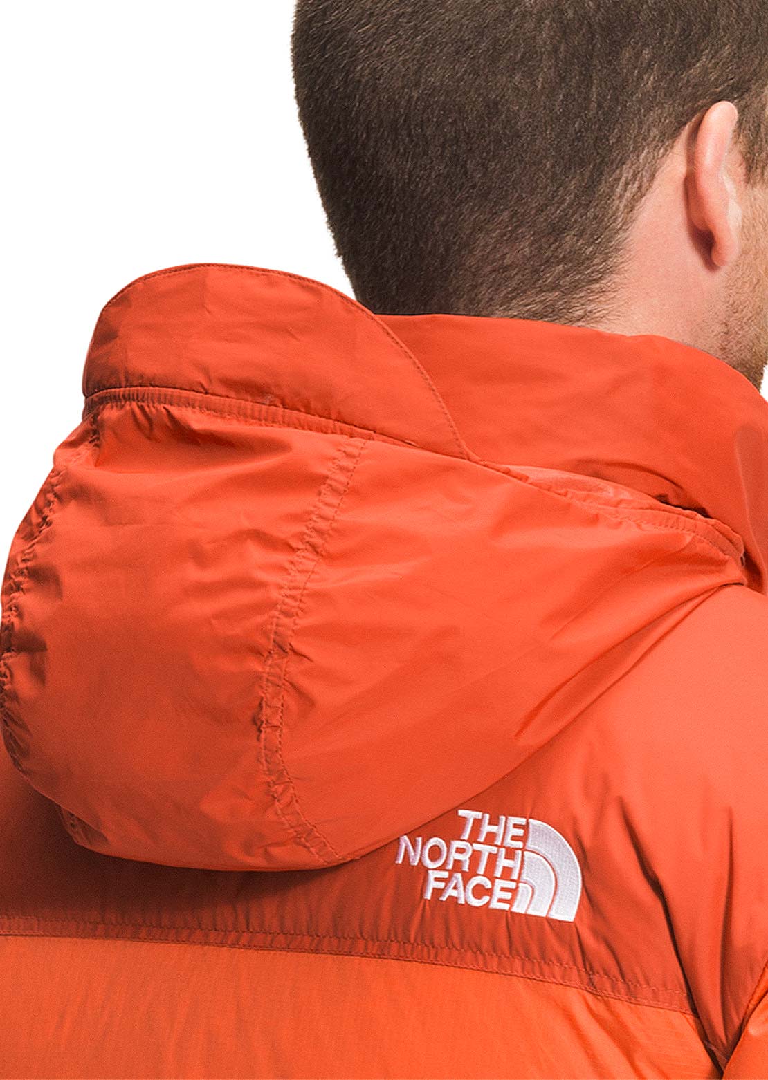 The North Face Men&#39;s 1996 Retro Nuptse Jacket Red Orange/Burnt Ochre